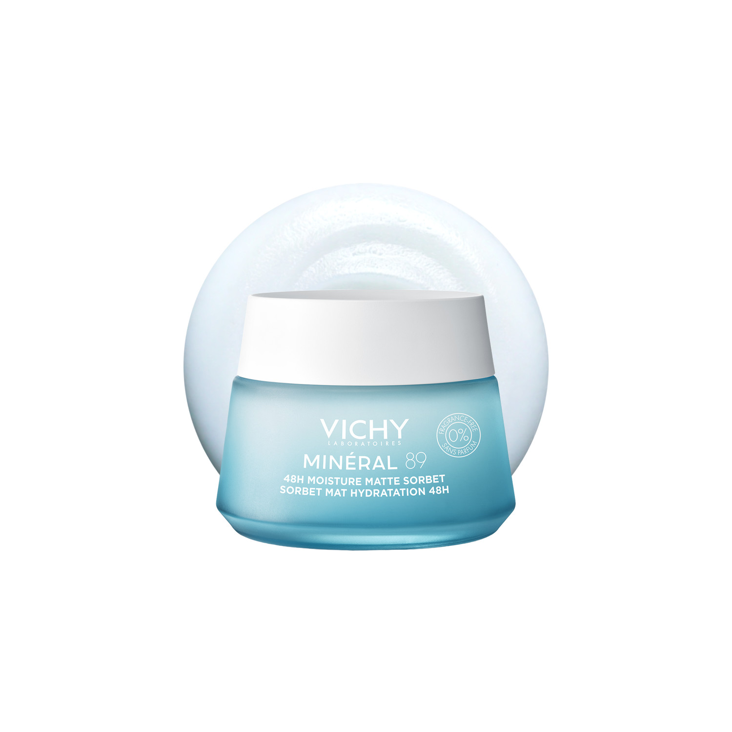 Vichy Cream Mineral 89 48H Moisture Matte Sorbet 50Ml - Image 10