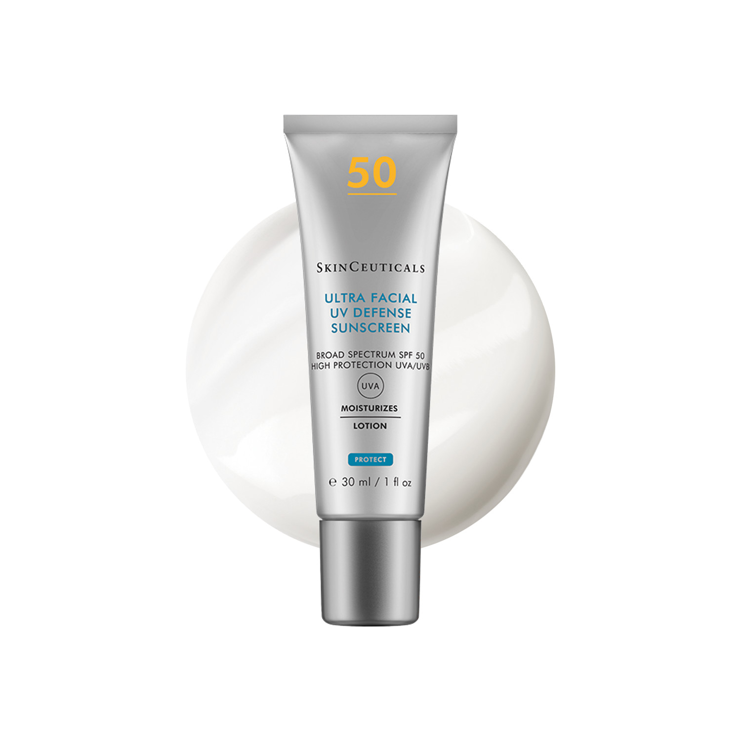 Skinceuticals Ultra Facial Uv Defense Sunscreen Spf50+ – 30Ml | High Uv Protection | Lightweight Feel | Daily Wear