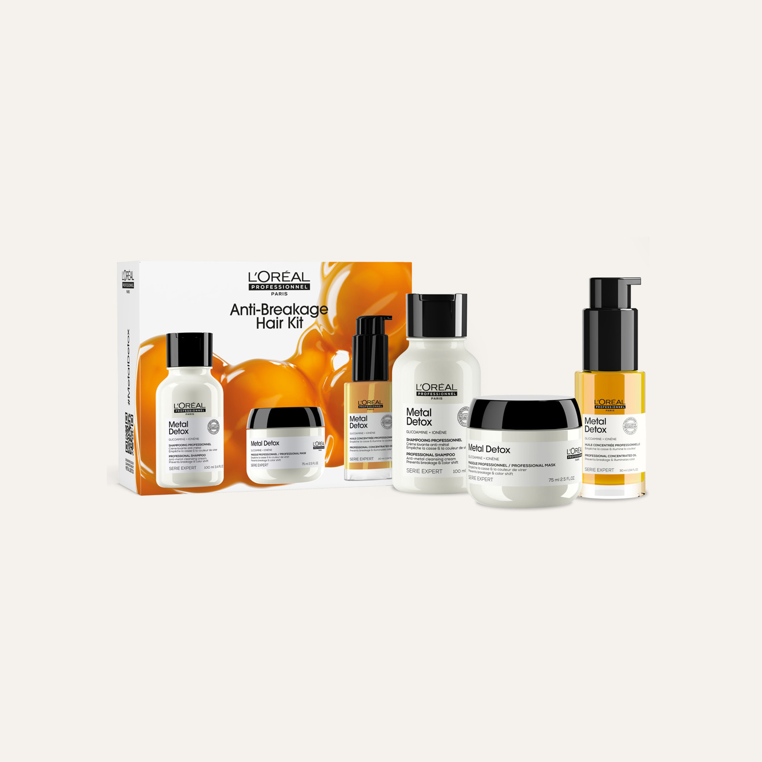 L’oréal Professionnel L'oréal Professionnel Metal Detox Anti-Breakage Gift Set 1 Pcs