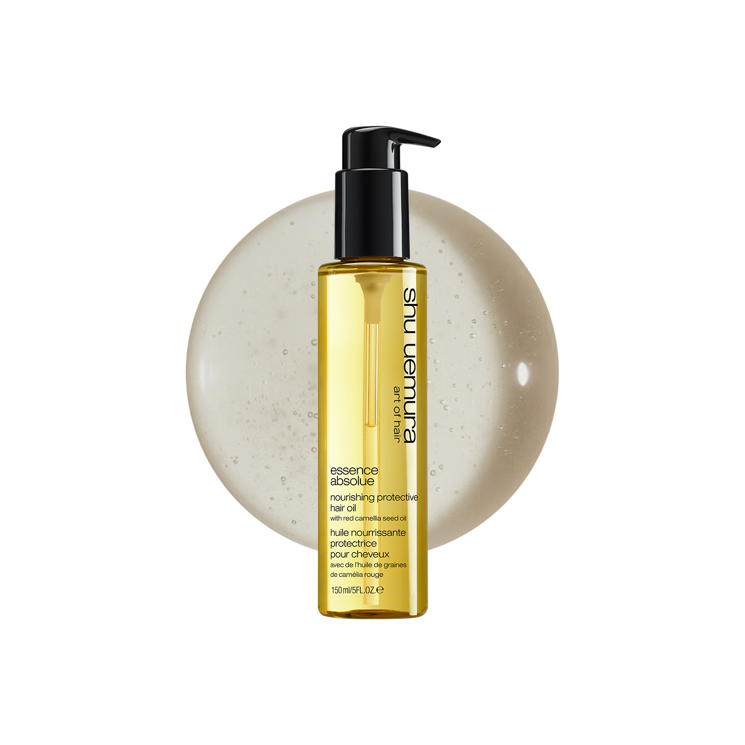 Shu Uemura Essence Absolue Nourishing Protective Hair Oil - 150Ml | Smooths Frizz & Flyaways | Reduces Breakage | Protects Colour-Treated Hair