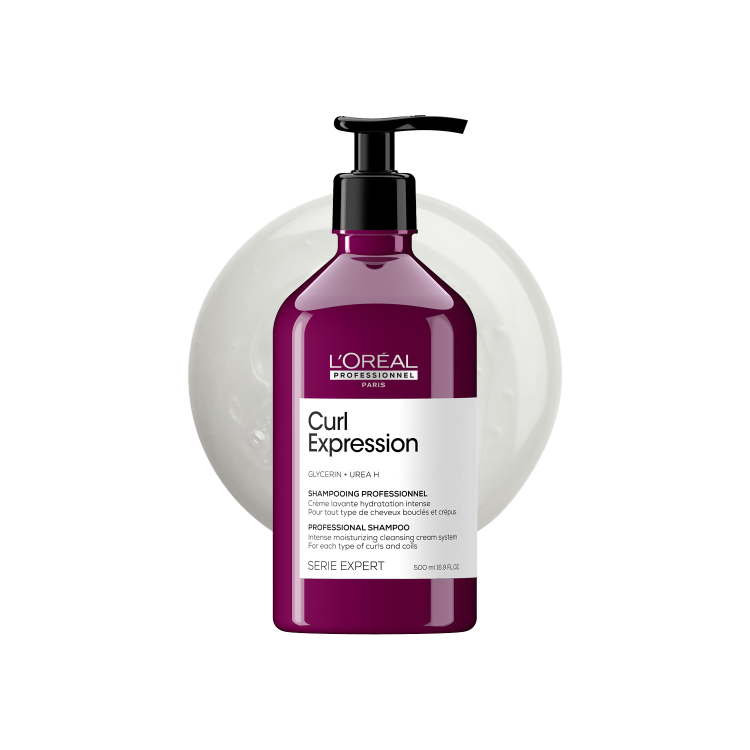 L’oréal Professionnel L'oréal Professionnel Serie Expert Curl Expression Moisturising Shampoo - 500Ml | Provides Long-Lasting Hydration | Ideal For Fine & Open Curls