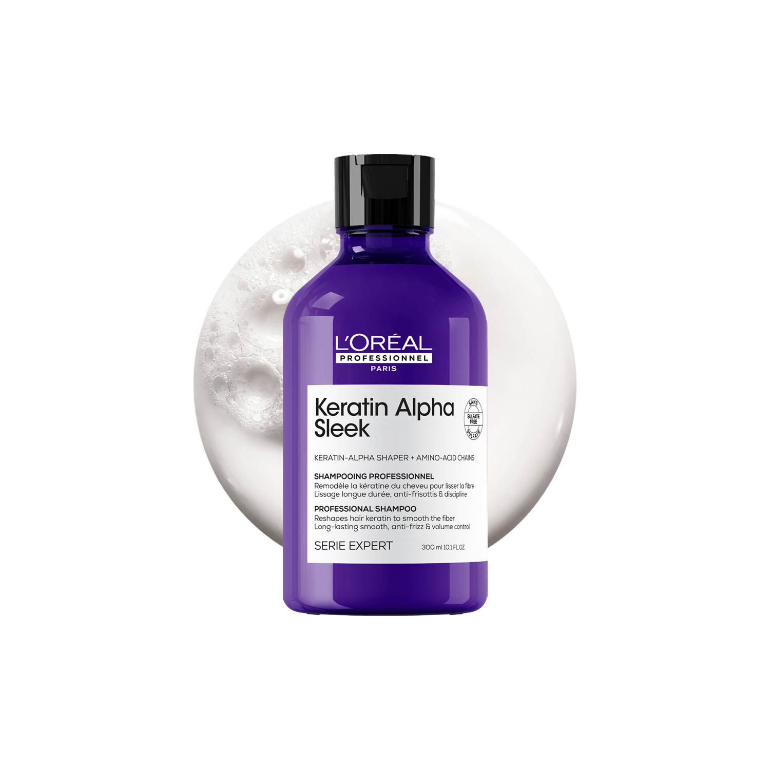 L’oréal Professionnel L'oréal Professionnel Keratin Alpha Sleek Professional Shampoo 300Ml