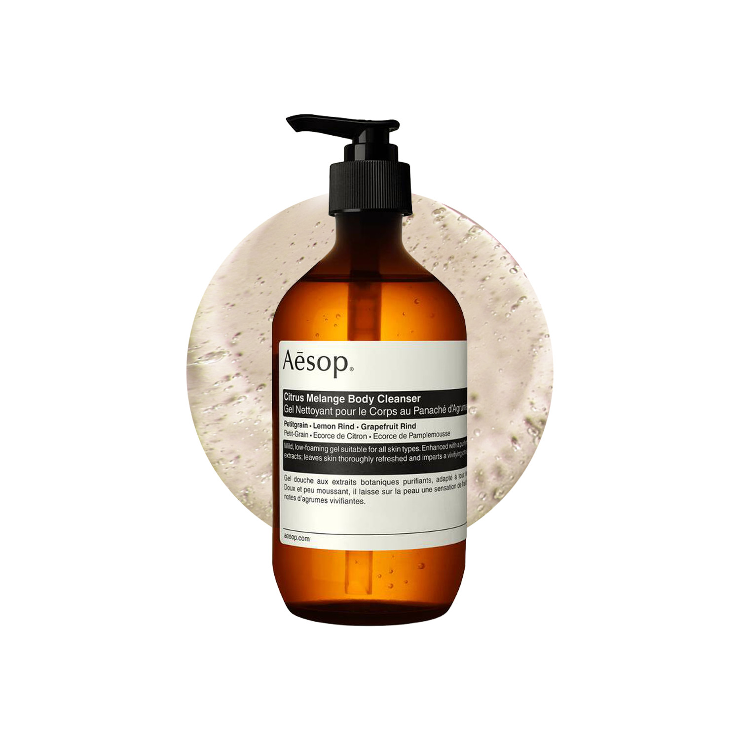 Aesop Citrus Melange Body Cleanser - 500Ml | Deeply Hydrates The Skin | Locks In Moisture For Extra Softness