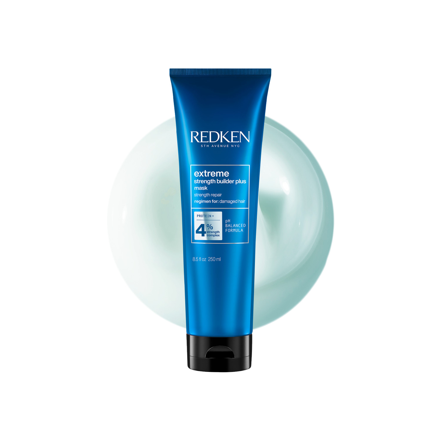 Redken Extreme Strength Builder Mask - 250Ml | Sulphate Free | Ph Balanced Formula | Citric Acid | Strength Builder Treatment