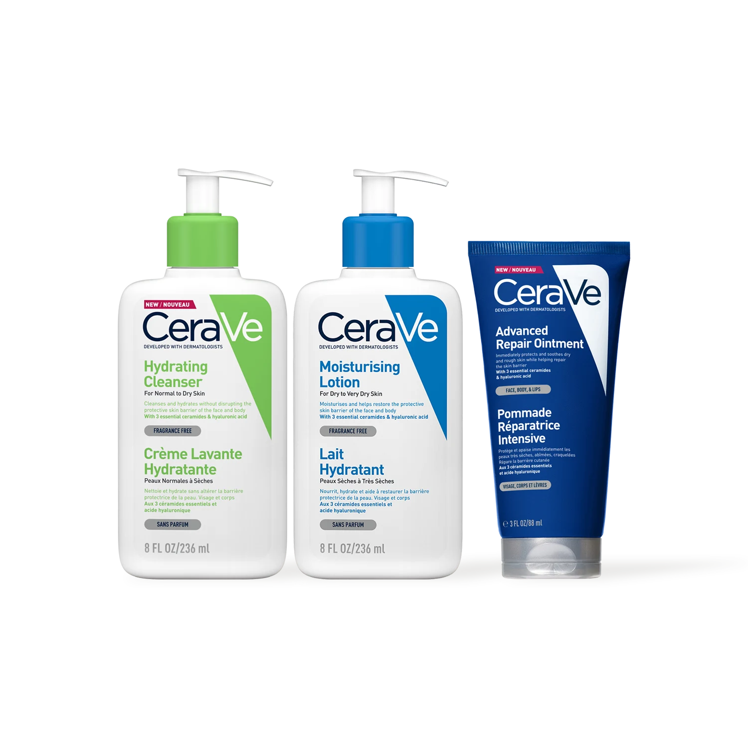 Repair and Rehydrate Trio