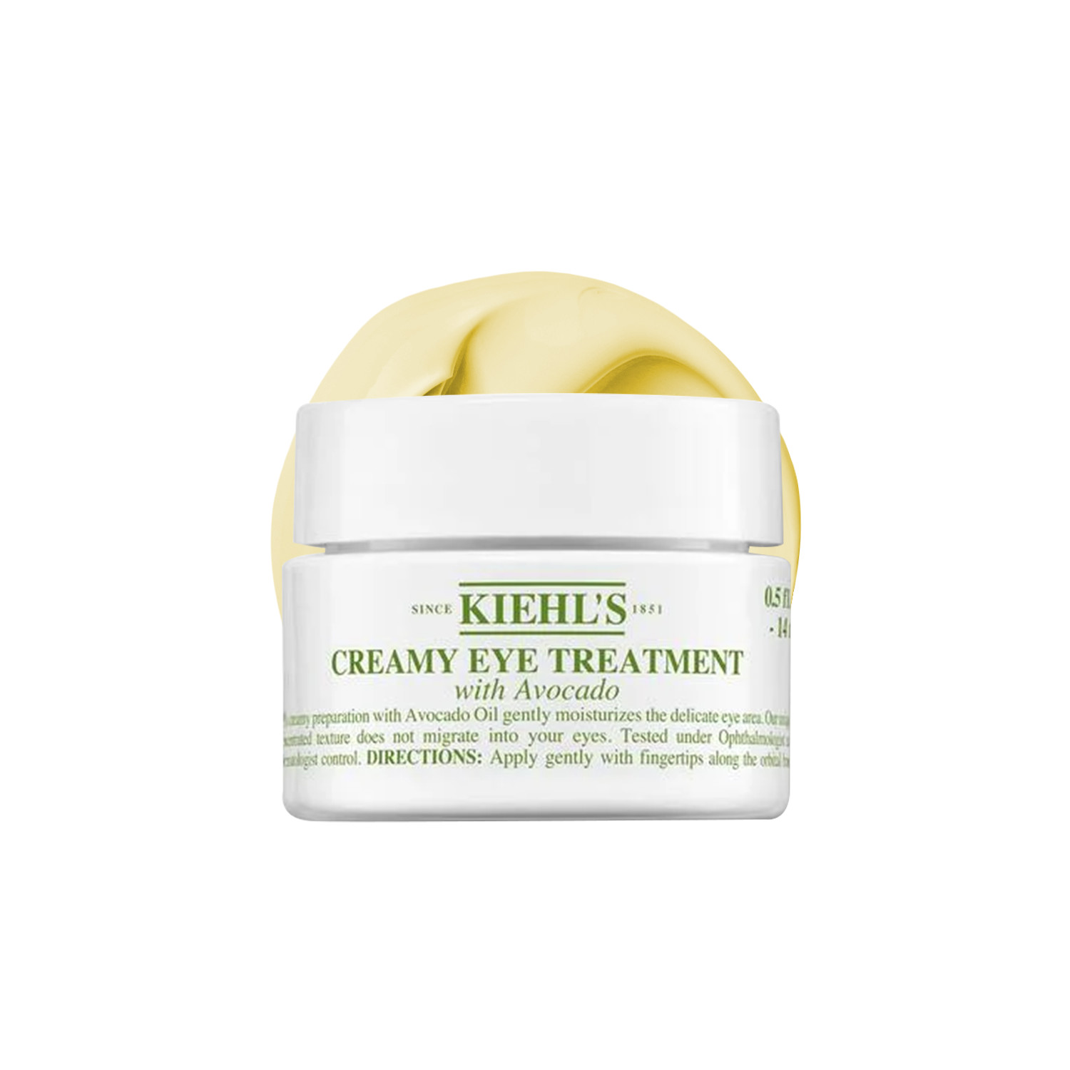 Kiehl’s Kiehl's Creamy Eye Treatment With Avocado - 14G | Deeply-Hydrating Formula | Brightens & Targets Puffiness