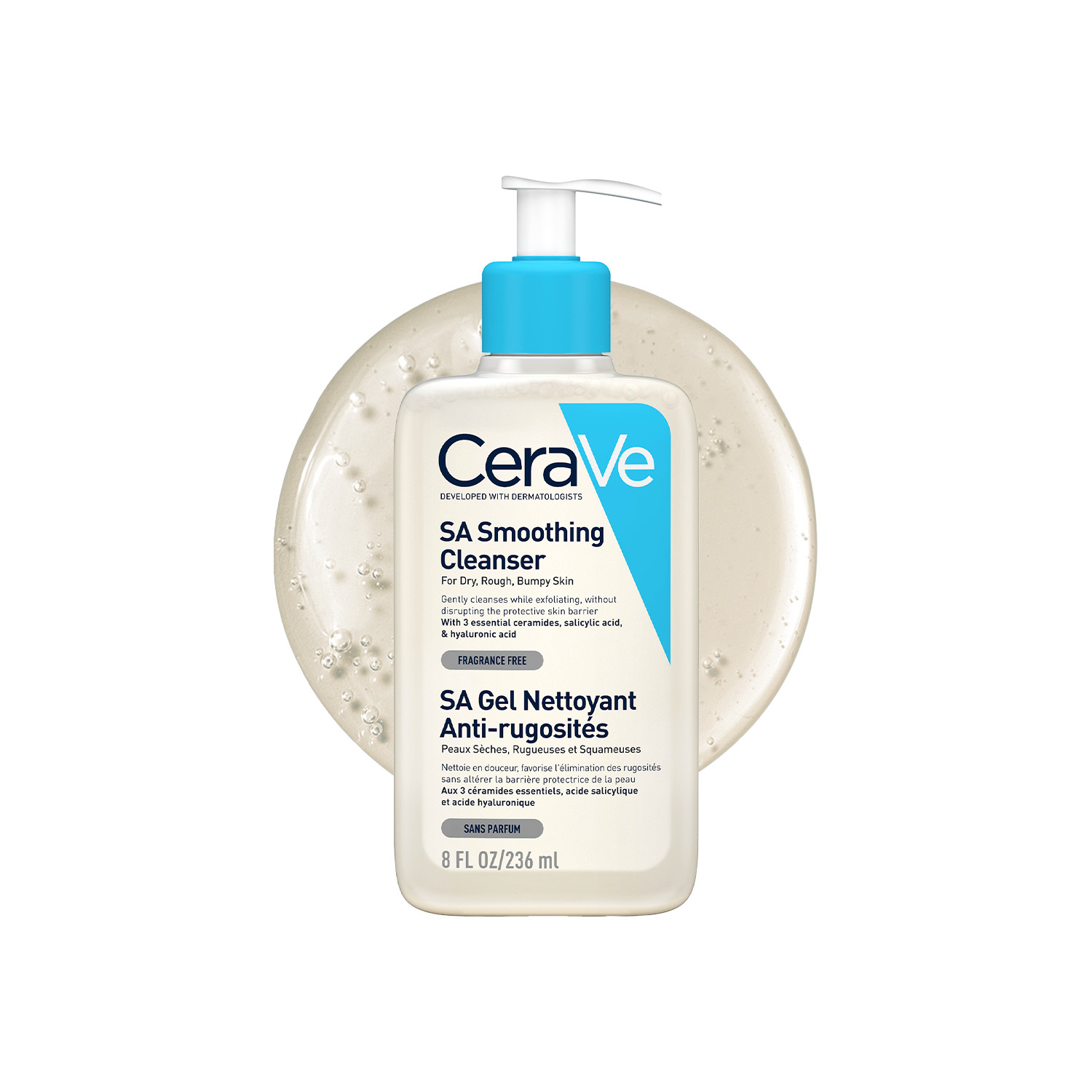 Cerave 236Ml Sa Smoothing Cleanser - Smooth Skin