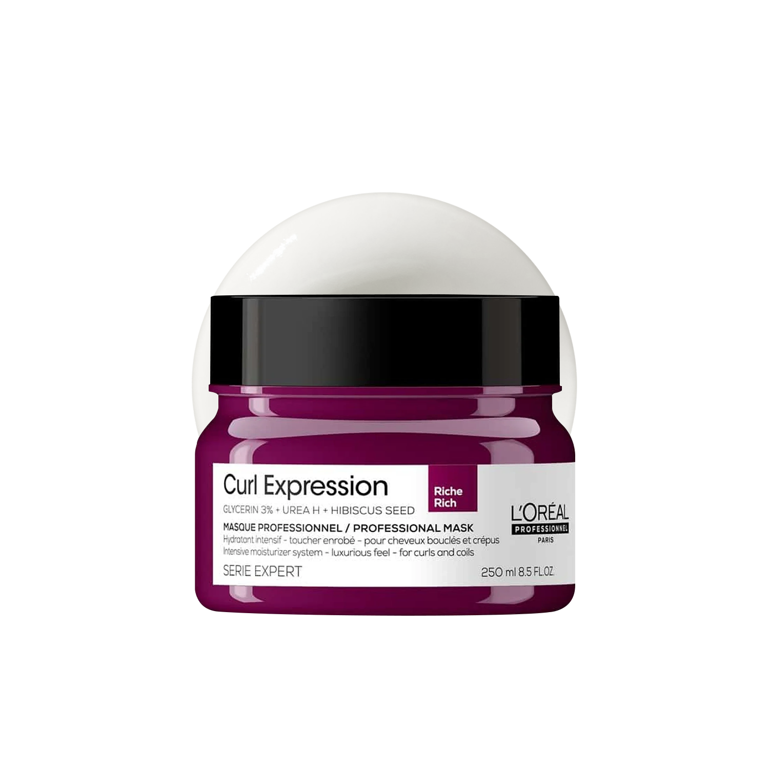 Curl Expression Rich Mask