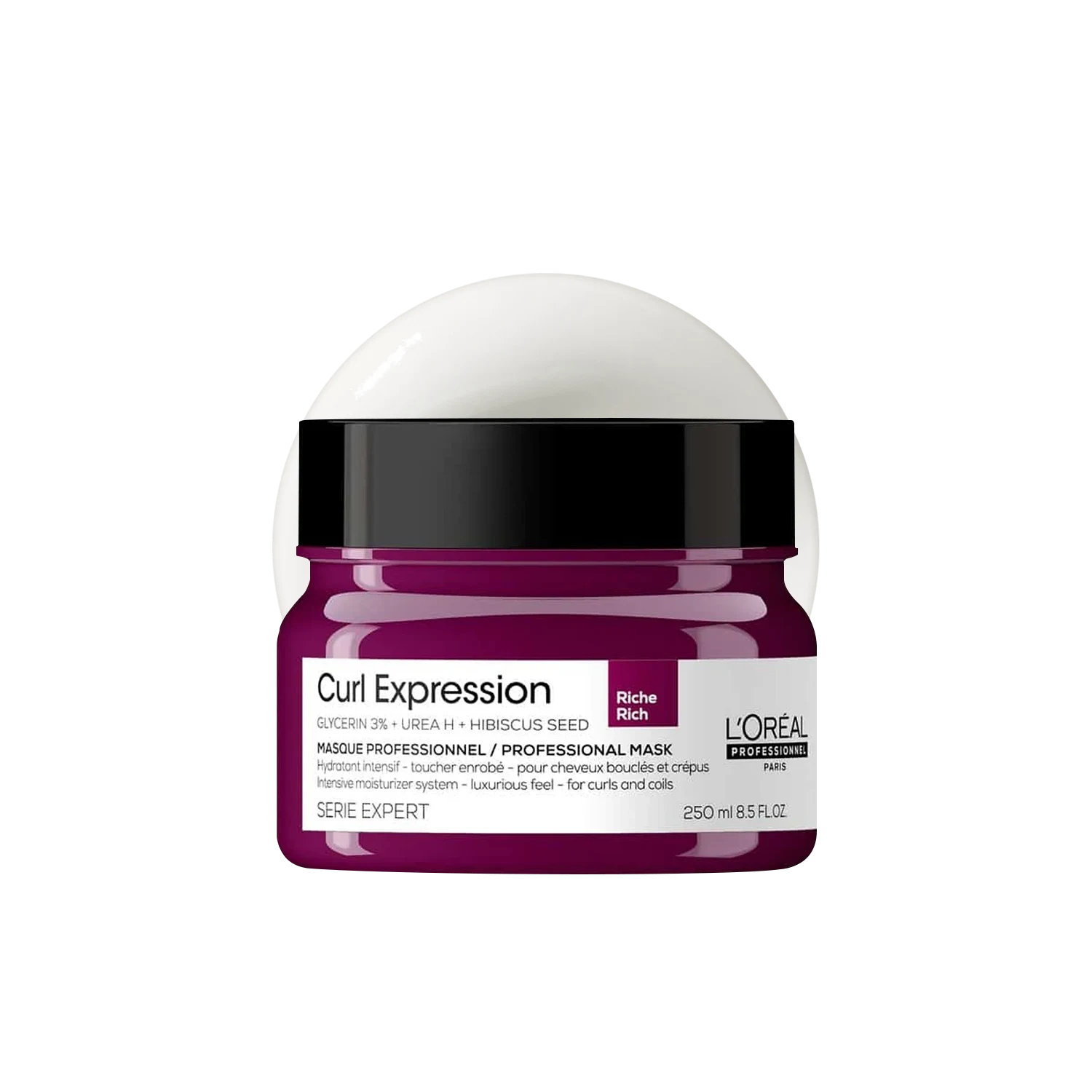 Curl Expression Rich Mask