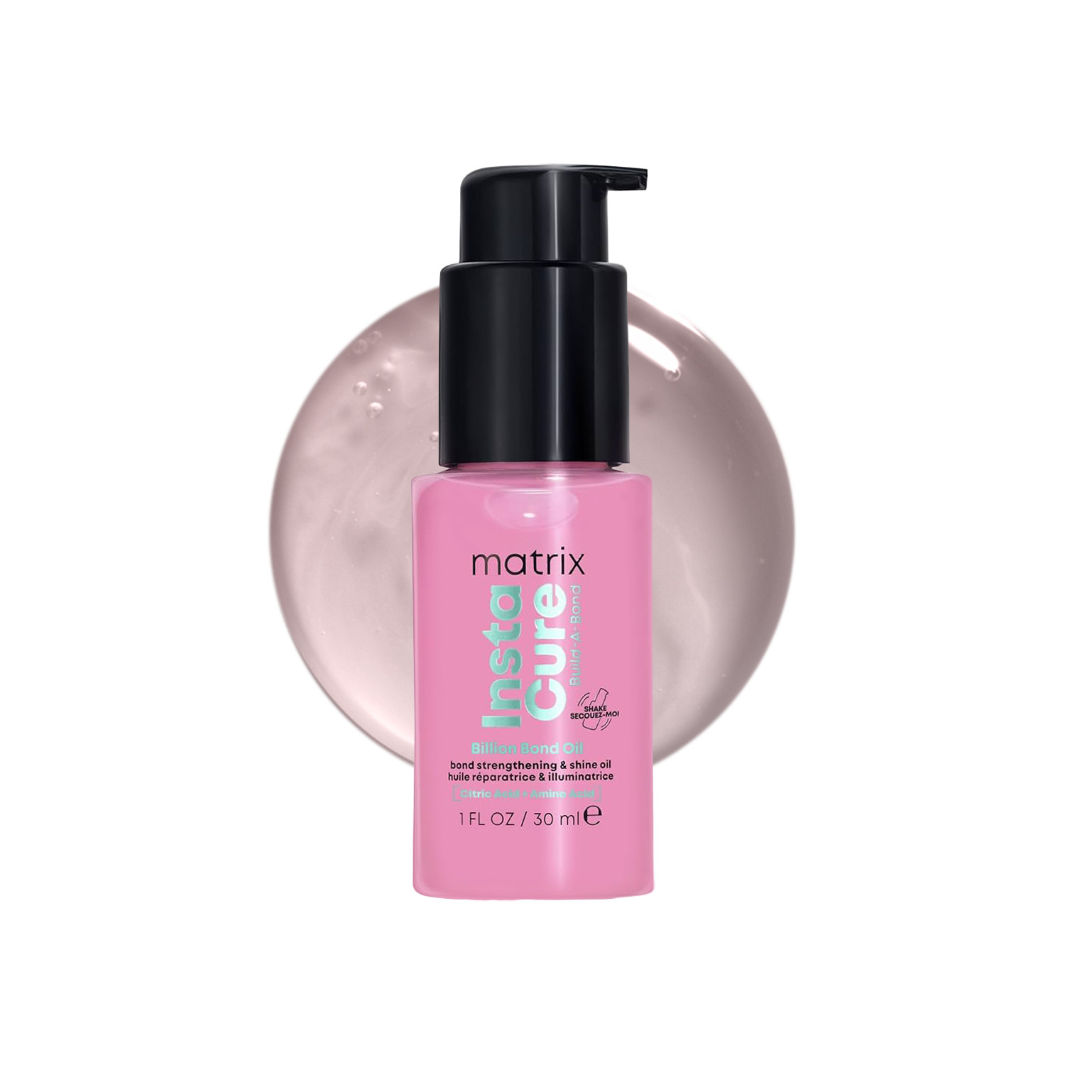 Matrix Instacure Billion Bond Oil - 30Ml | Helps Strengthen Hair Bonds | Leaves Hair Fuller & Smoother Looking