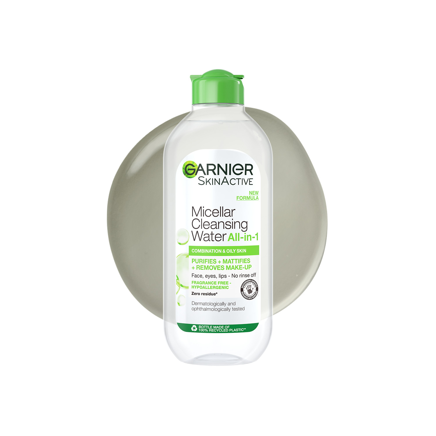 Garnier Micellar Cleansing Water Combination Skin – 400Ml | Removes Makeup | Refreshes Skin | Balances Combination Skin