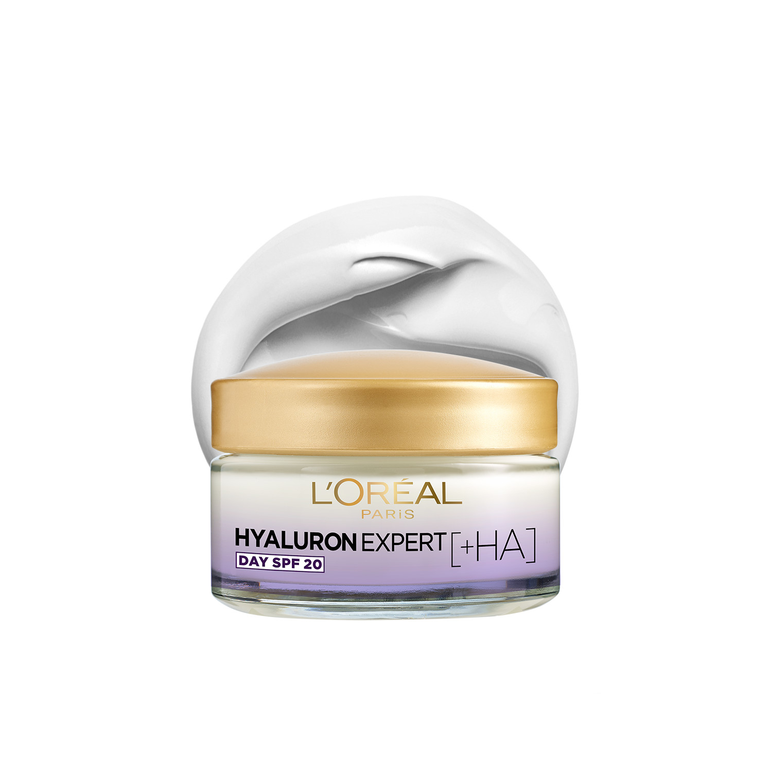 L'oréal Paris Cream Hyaluronic Expert Day Spf20 - 50Ml | Dermatologist Tested | Gentle | Deep Hydration | Dual Action Moisturizer