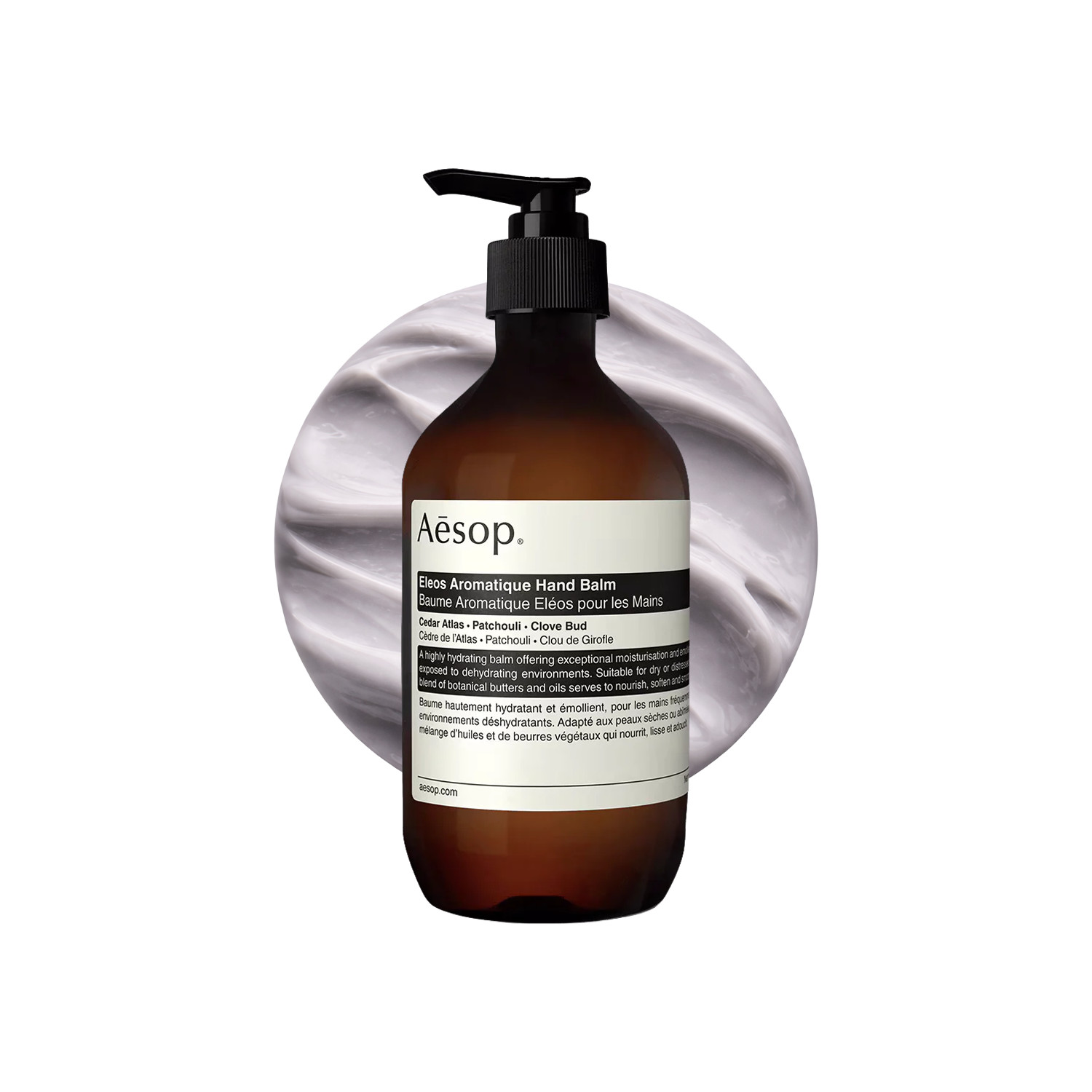Aesop Eleos Aromatique Hand Balm 500Ml | Nourishes & Hydrates Hands | Ideal For Dry & Distressed Skin