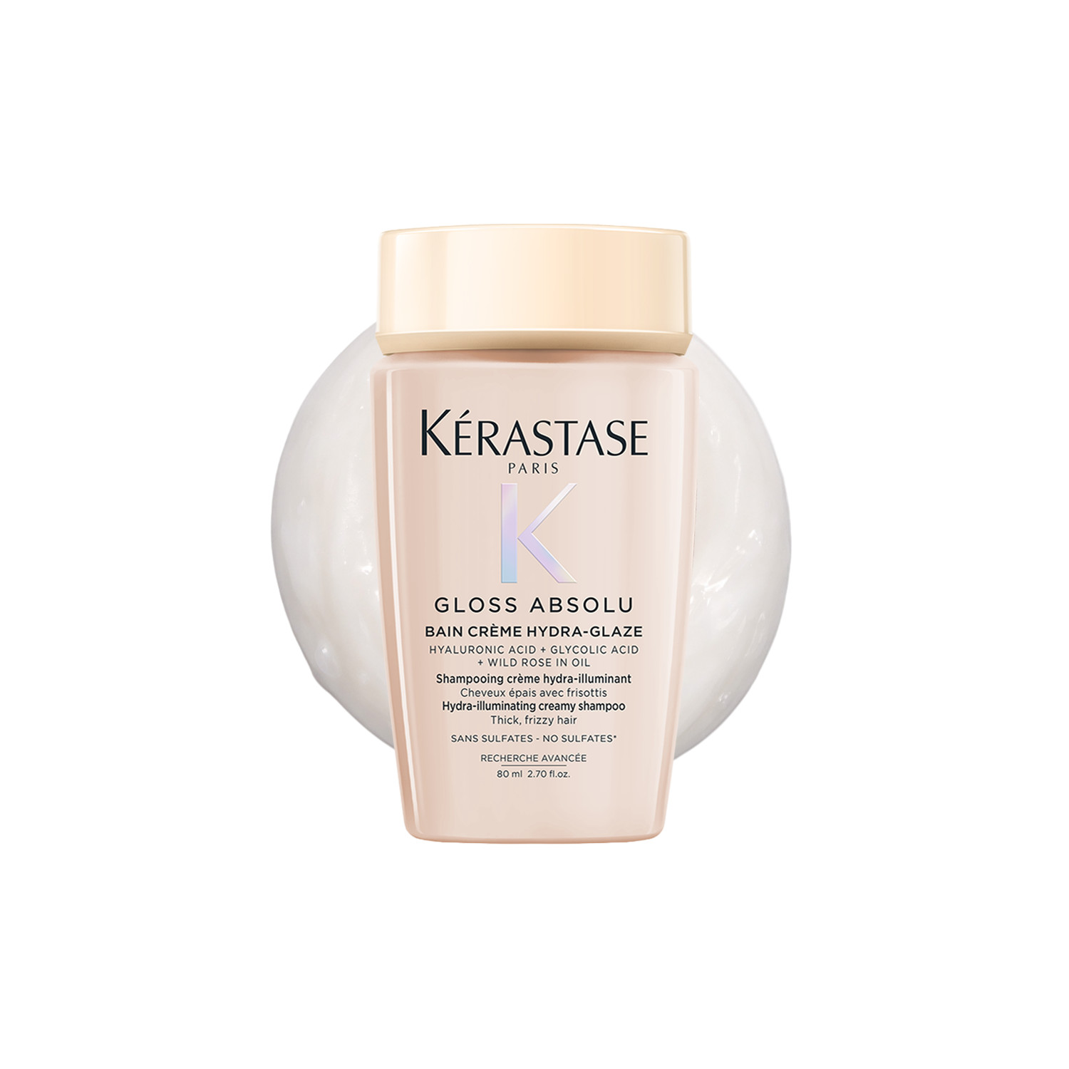 Kérastase Gloss Absolu Bain Créme Hydra-Glaze Shampoo 80Ml