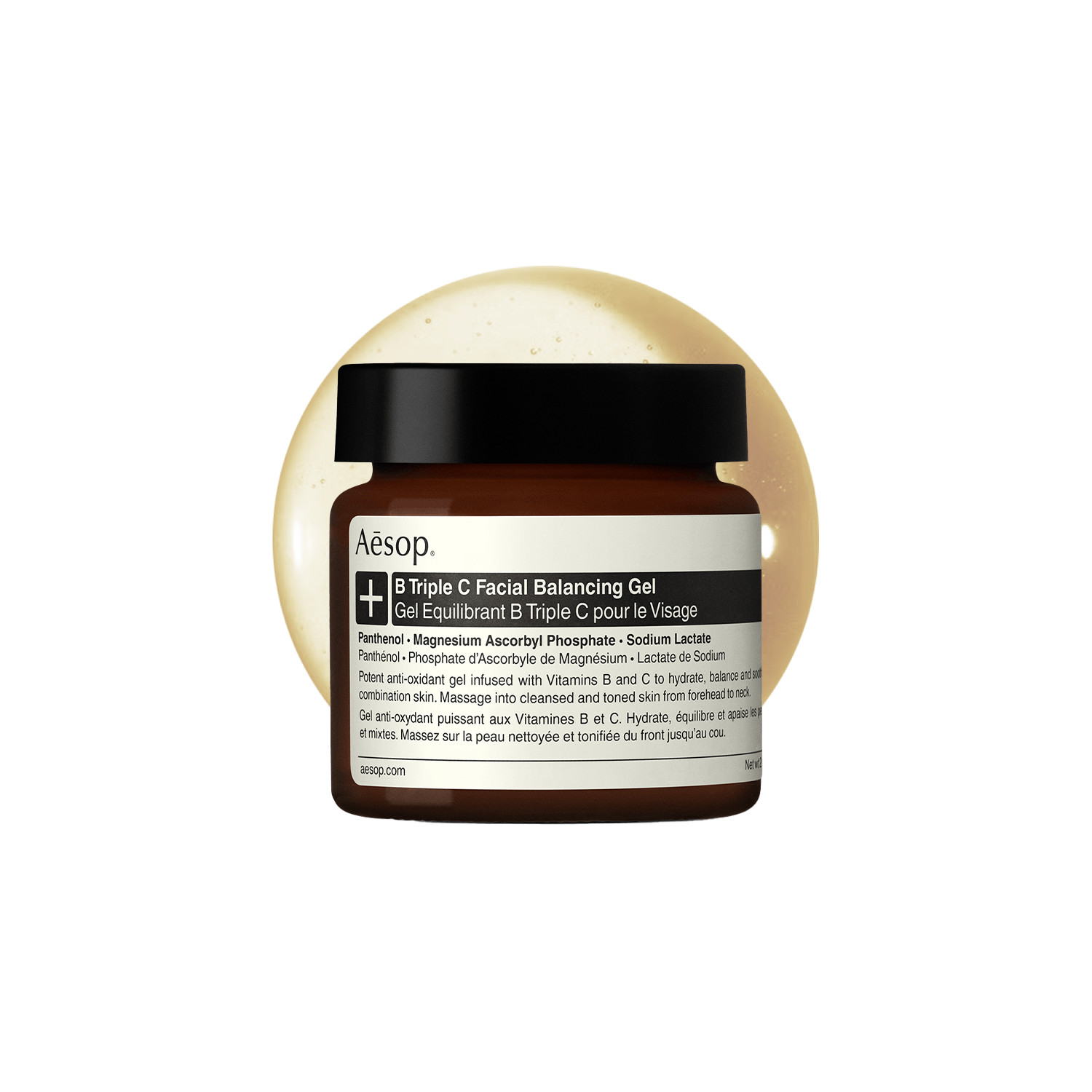 Aesop B Triple C Facial Balancing Gel – 60Ml | Hydrated Deeply | Improves Texture | Boosts Radiance