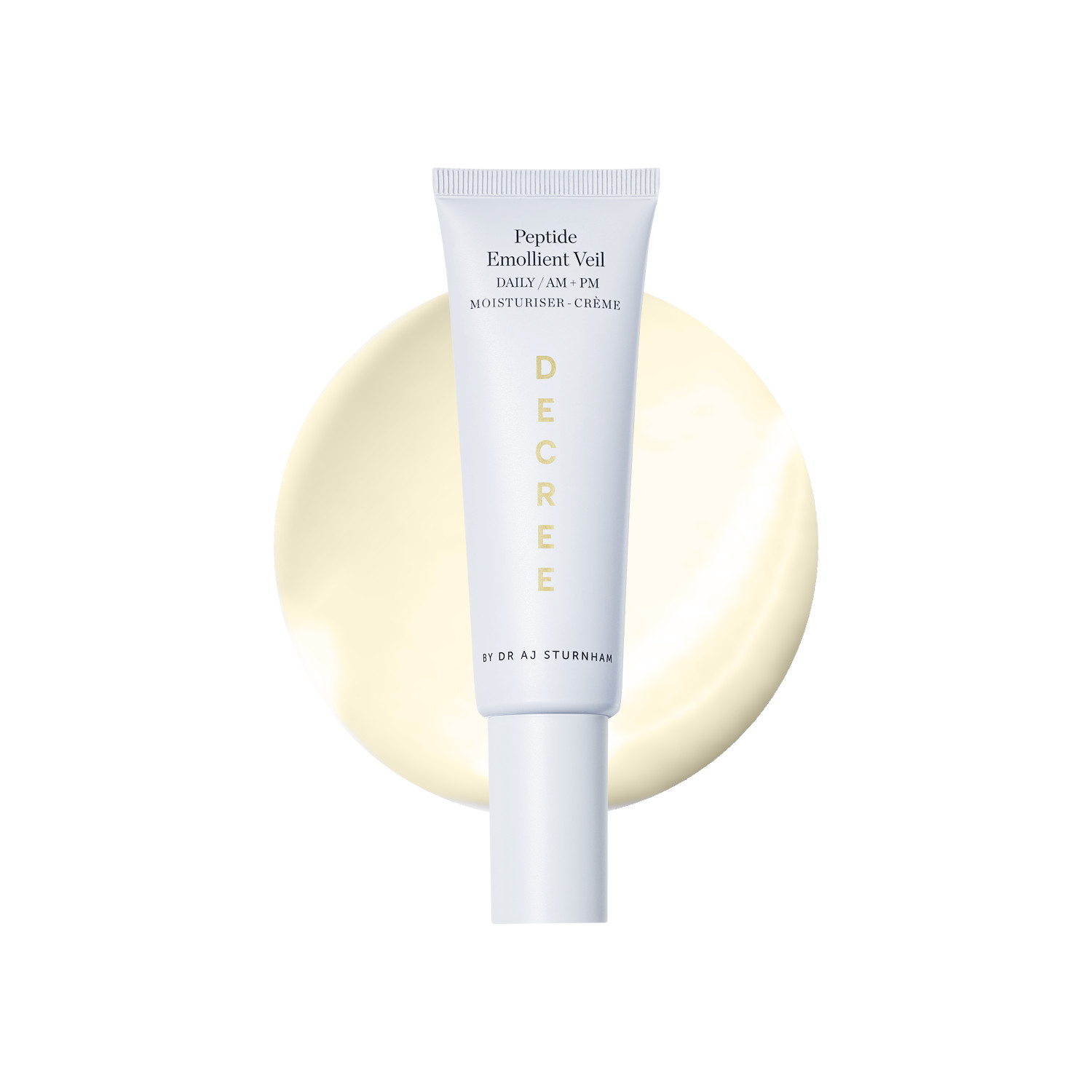 Decree Peptide Emollient Veil - 50Ml | Improves Collagen Production For Firmer Skin | Improves Skin Elasticity | Replenishes Skin Moisture