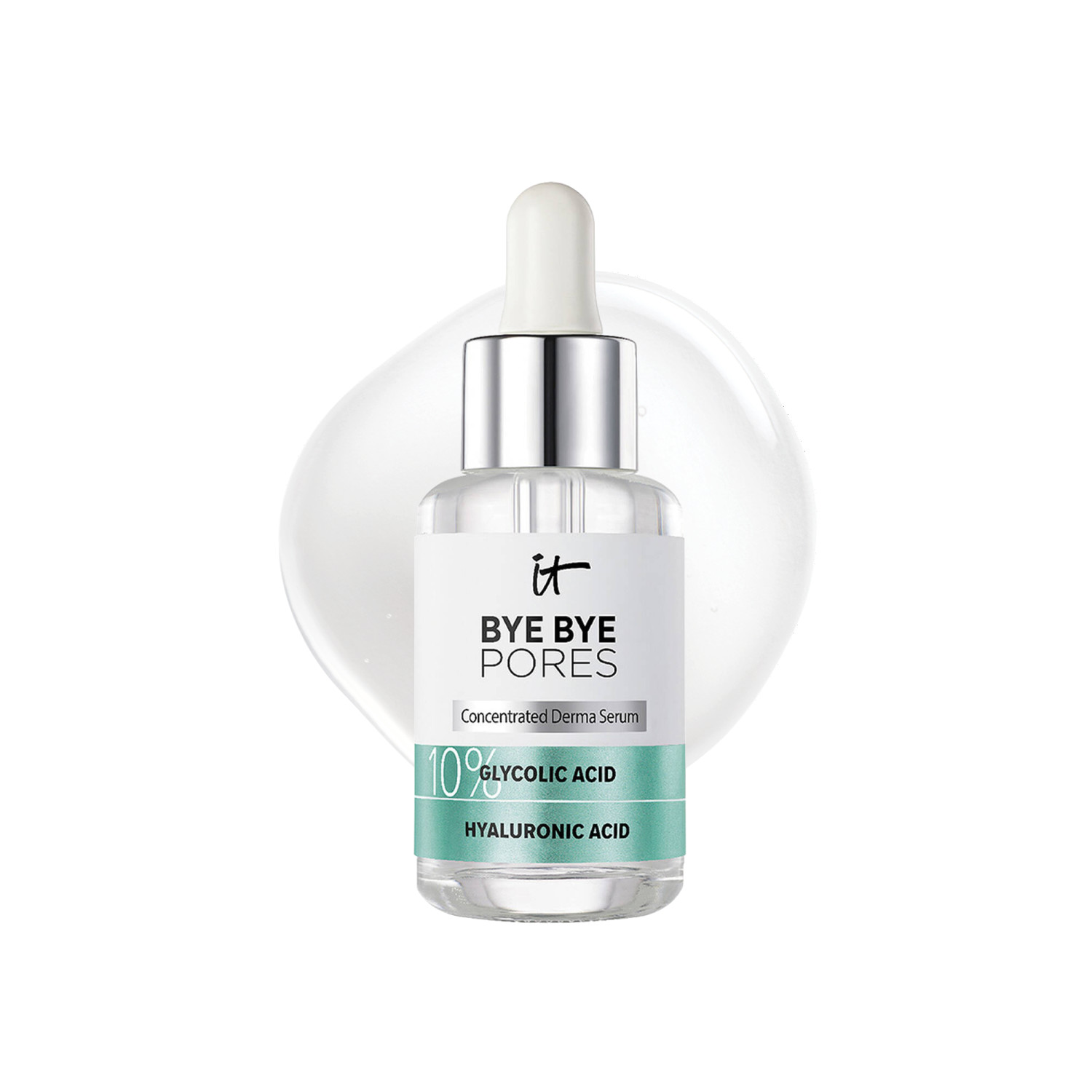 It Cosmetics Bye Bye Pores Glycolic Acid Serum - 30Ml | Dermatologist Tested | Glycolic Acid | Hyaluronic Acid | Vitamin C | Minimising Pores