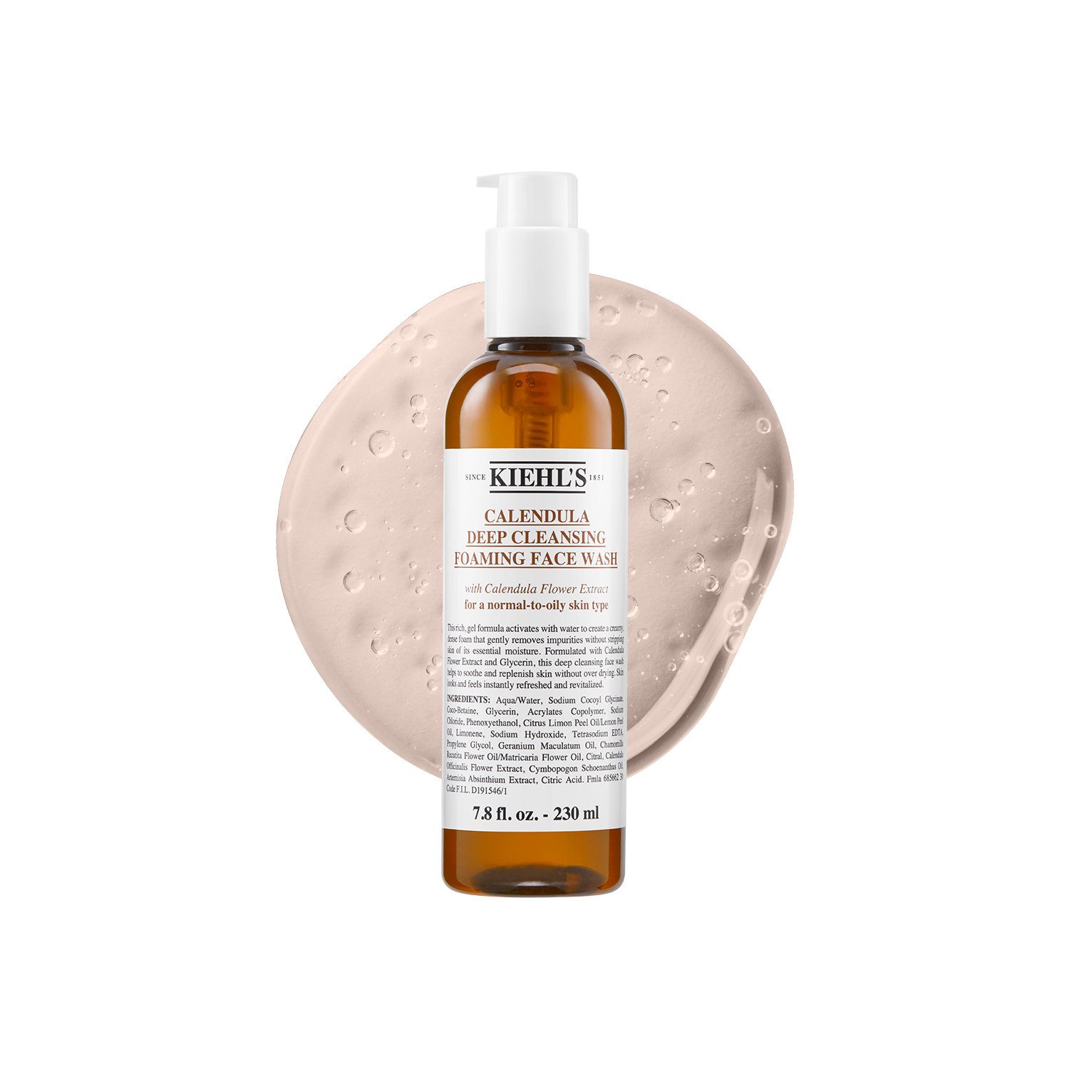Calendula Deep Cleansing Foaming Face Wash
