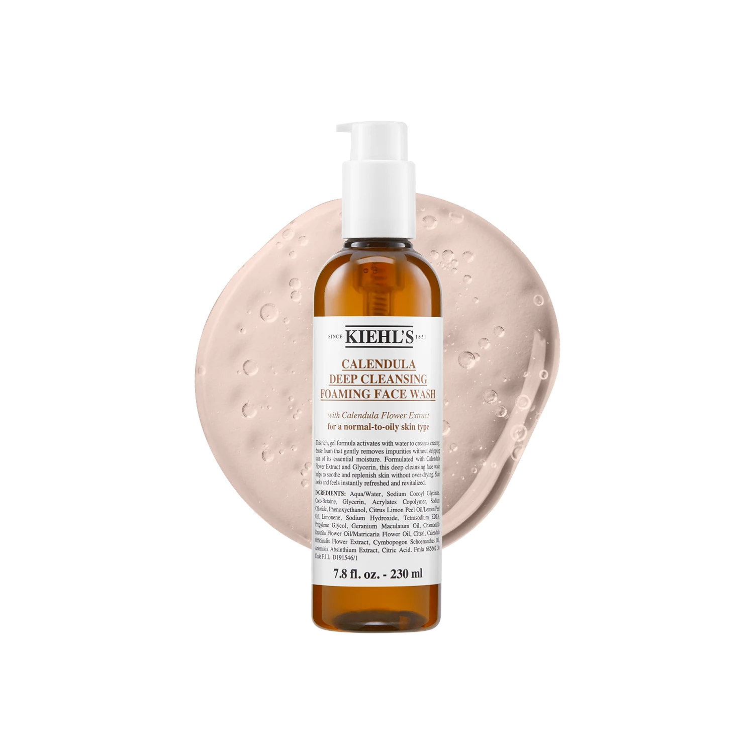 Calendula Deep Cleansing Foaming Face Wash