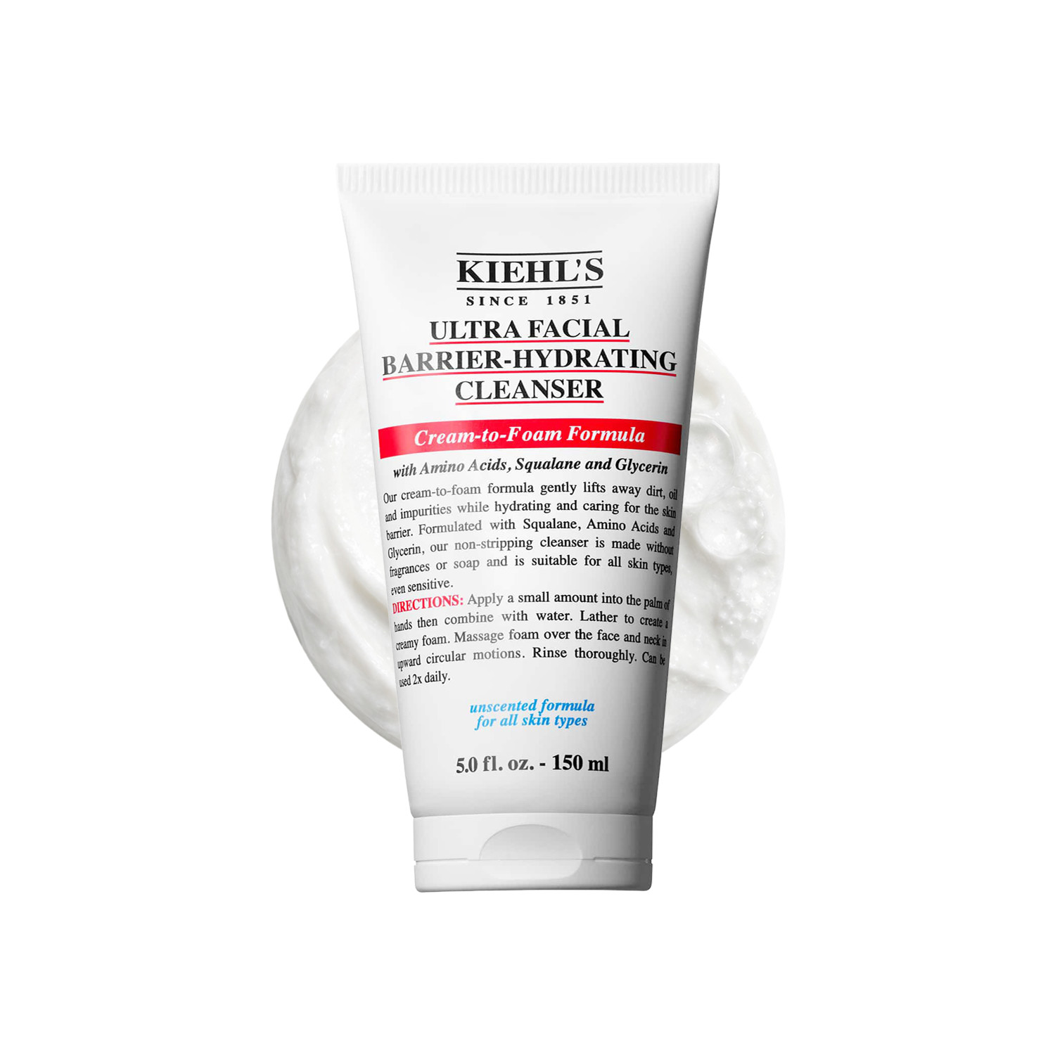 Kiehls Kiehl's Ultra Facial Barrier-Hydrating Cleanser 150Ml