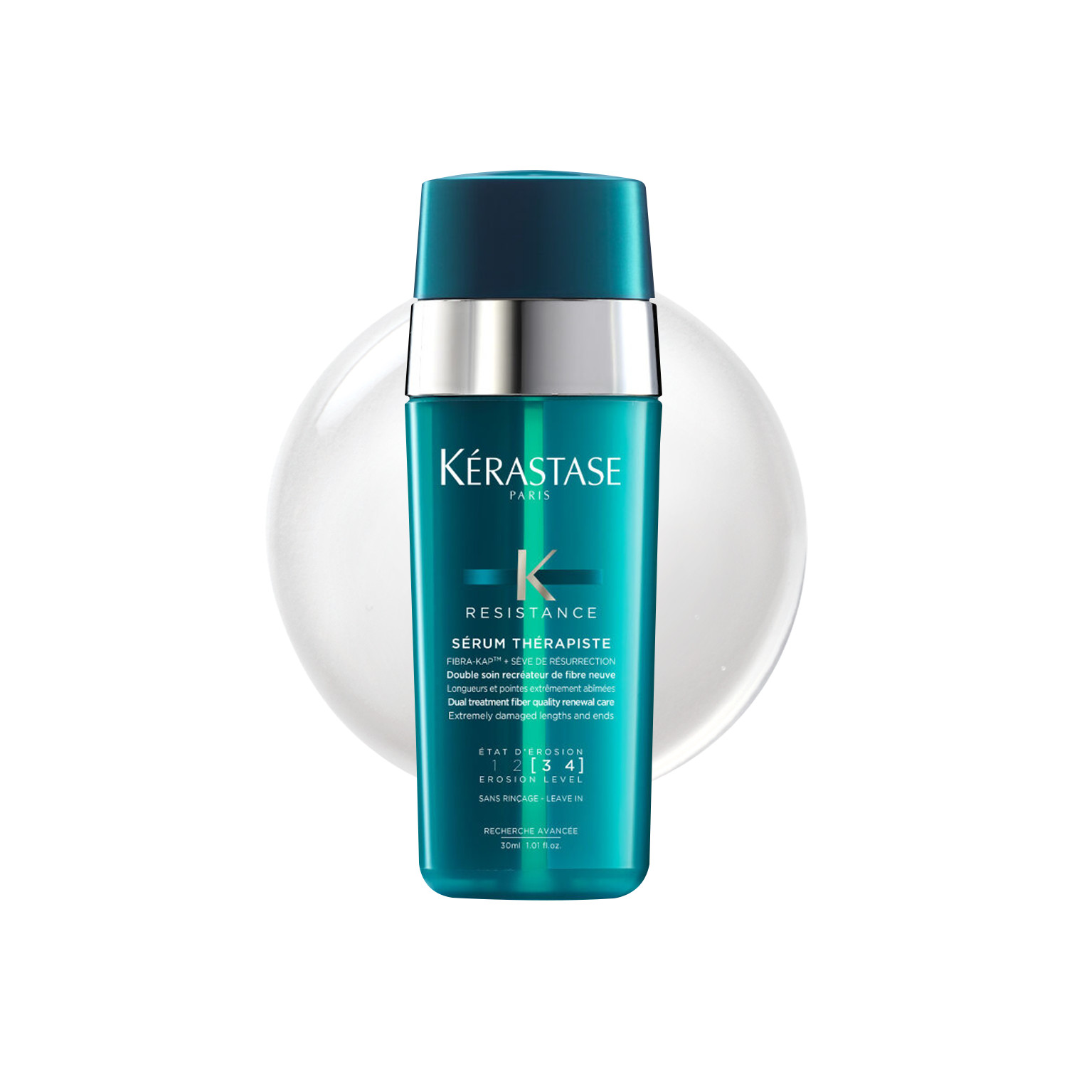 Kérastase Resistance Sérum Thérapiste Hair Serum – 30Ml | Tames Frizz | Adds Gloss | Nourishes Hair Ends