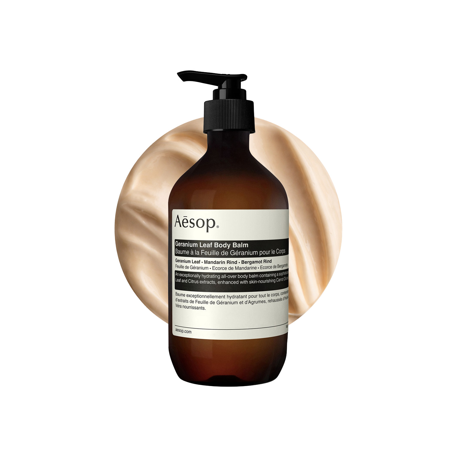 Aesop Light Geranium Leaf Body Balm 500Ml | Targets Dry Area | Delivers Deep & Lasting Hydration | Suitable For All Skin Types