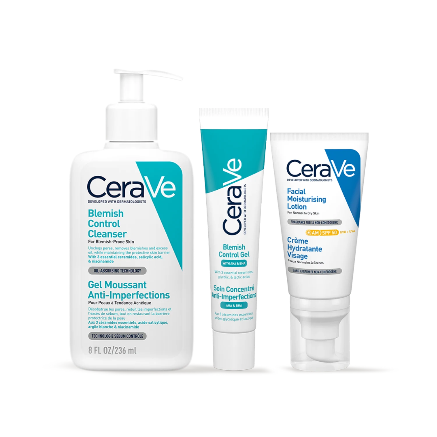 CeraVe Blemish-Prone Skin Routine