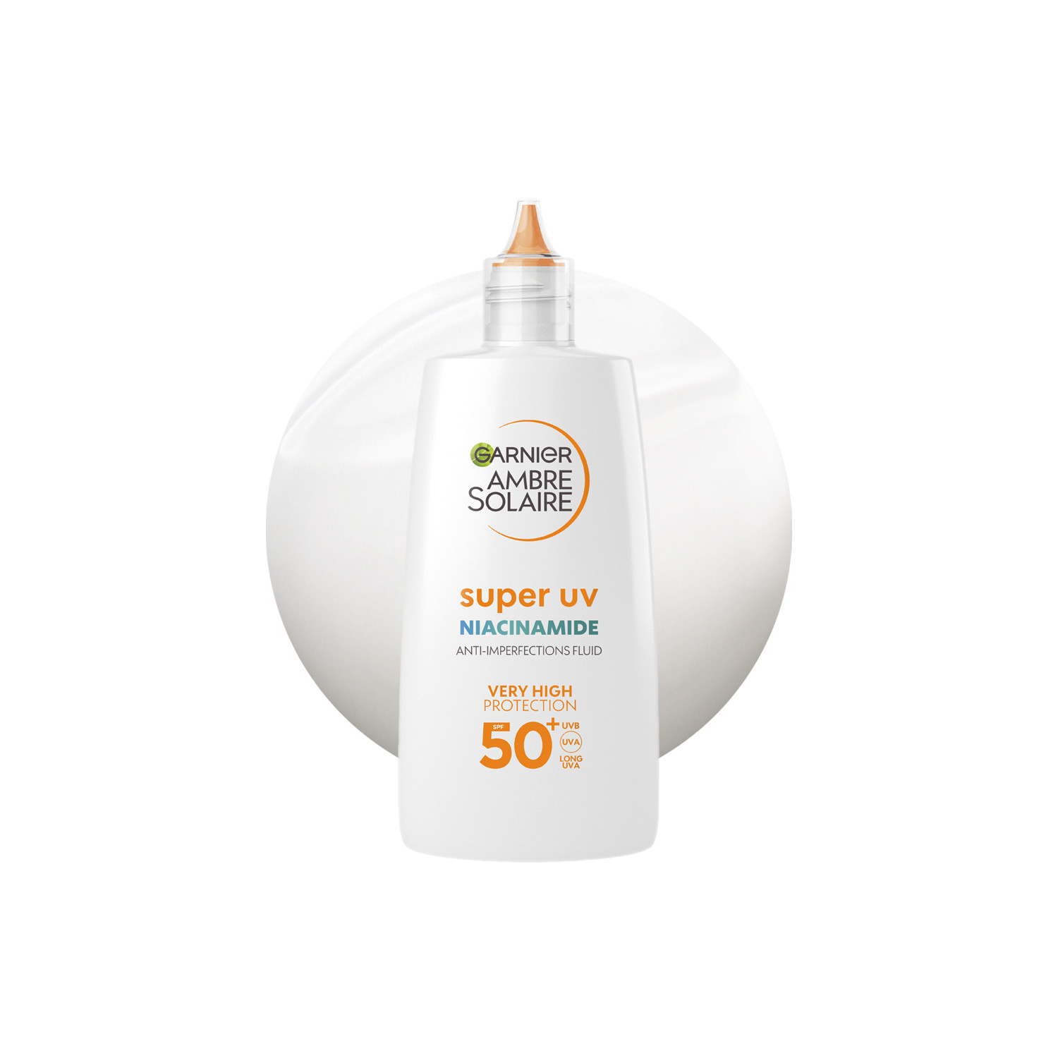 Garnier Light Ambre Solaire Super Uv Niacinamide Fluid Spf50+ - 40Ml | Dermatologist Tested | Salicylic Acid | Zinc Pca | Spf50+ | Reduces Imperfections