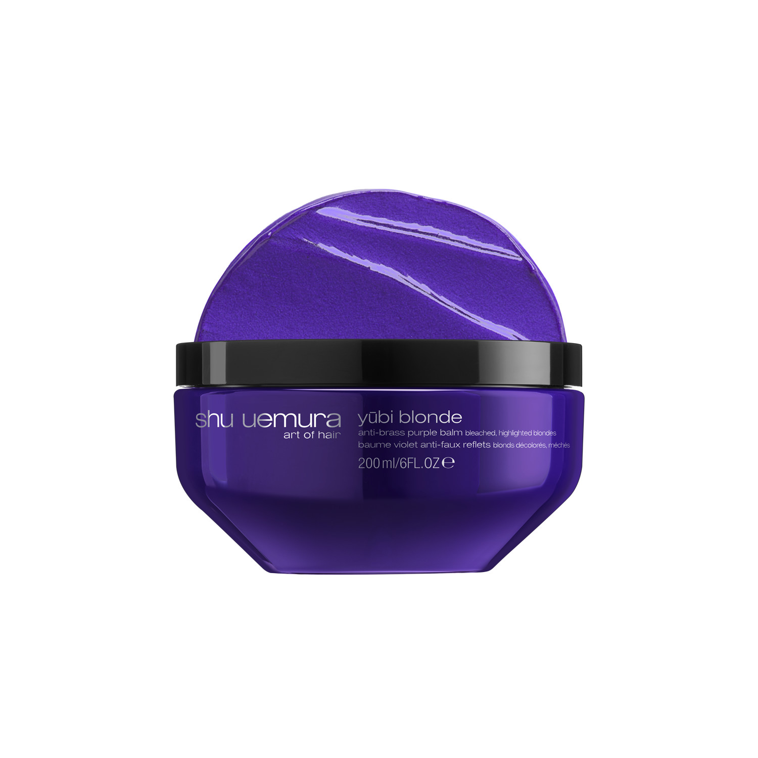 Shu Uemura Purple Yubi Blonde Anti-Brass Balm – 200Ml | Neutralises Brass | Brightens Blond Tones | Adds Shine