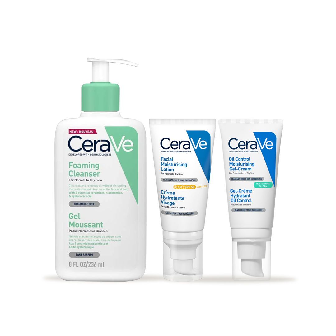 CeraVe Oily Skin Trio