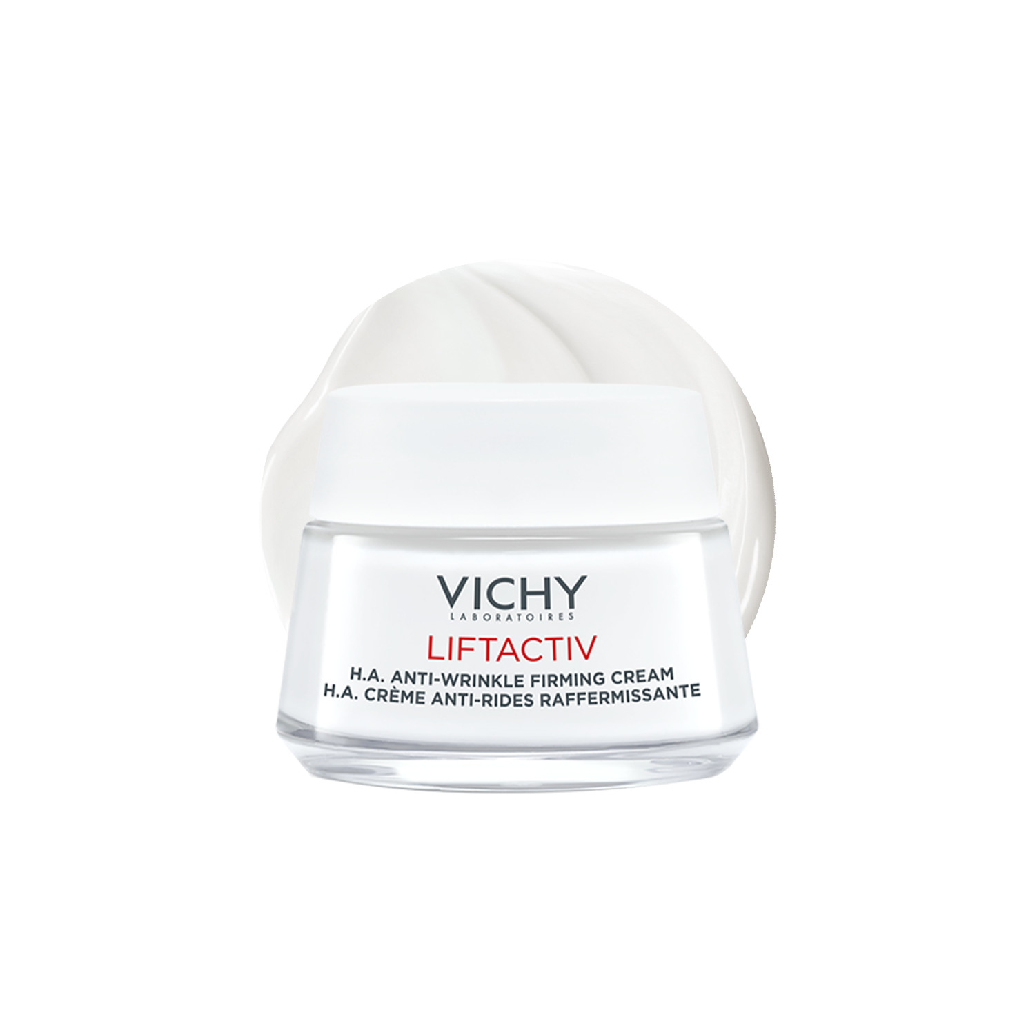 Vichy Cream Liftactiv Anti-Wrinkle Firming - 50Ml | Rhamnose | Caffeine | Promotes Skin Firmness | Reduce Wrinkles