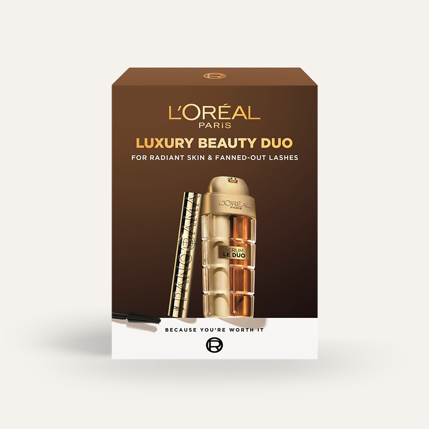 L'oréal Paris Luxury Beauty Duo Routine | Serum Smooths Fine Lines & Wrinkles | Mascara Coats Every Lash For A Lifted Effect