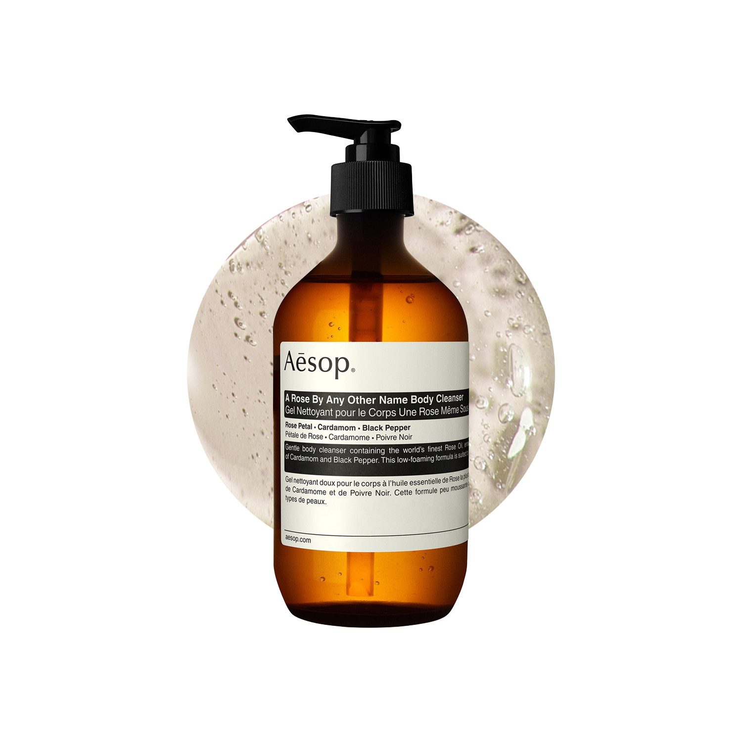 Aesop A Rose By Any Other Name Body Cleanser 500Ml | Gently Cleanses Skin | Leavs Skin Soft & Supple | Rich Aromatic Scent