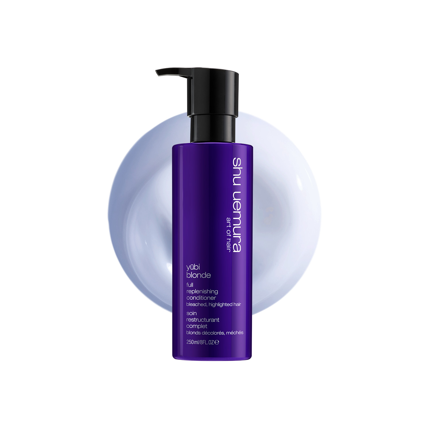 Shu Uemura Yubi Blonde Full Replenishing Conditioner – 250Ml | Neutralises Brass | Brightens Blond Tones | Adds Shine