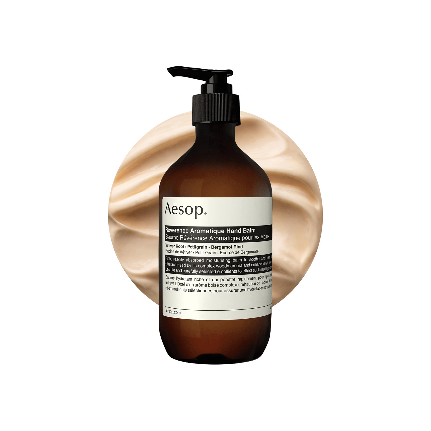Aesop Reverence Aromatique Hand Balm - 500Ml | Moisturises & Cleanses Hands | Provides Long Lasting Hydration