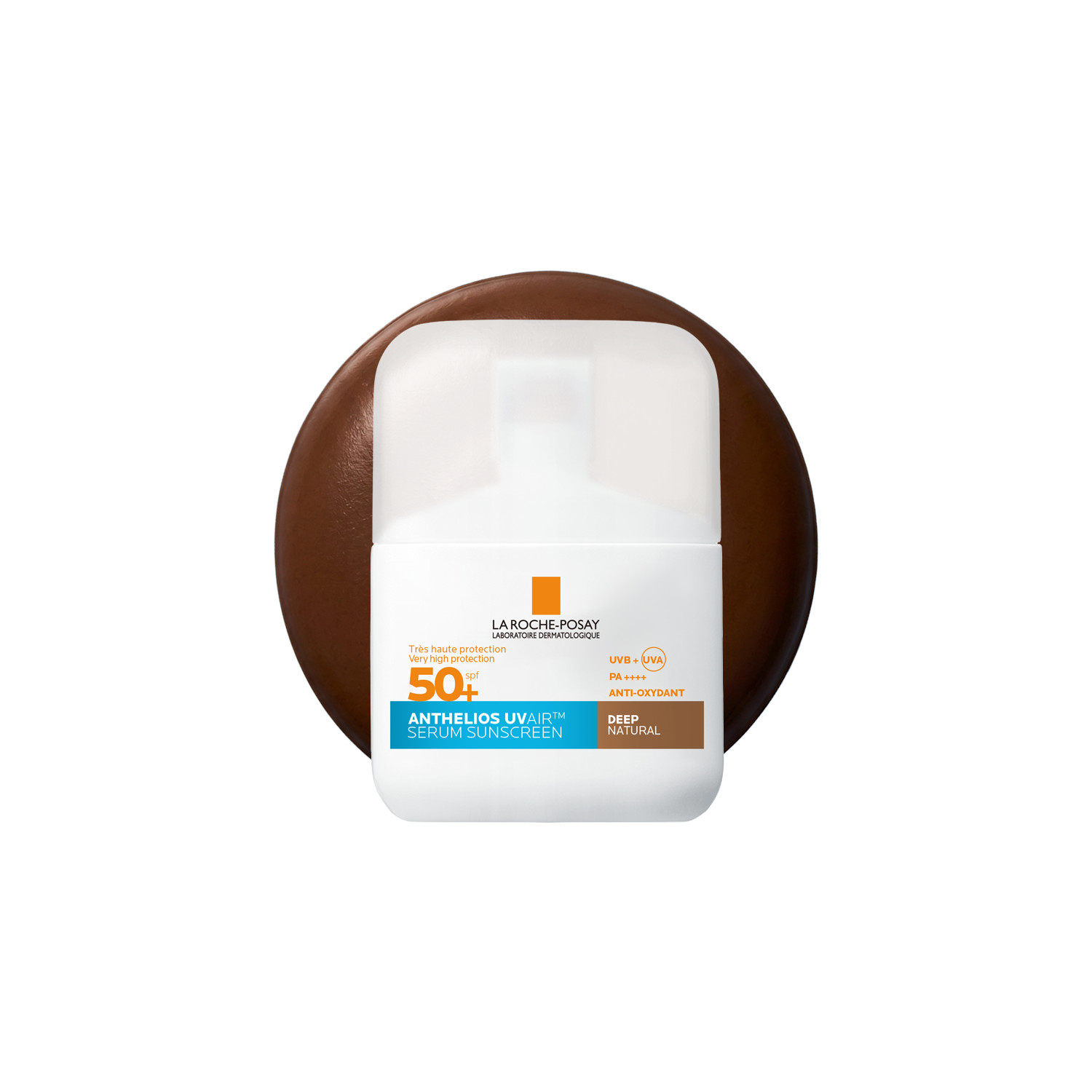 La Roche-Posay Anthelios Uvair Serum Sunscreen Shade Deep Spf50+ 50Ml