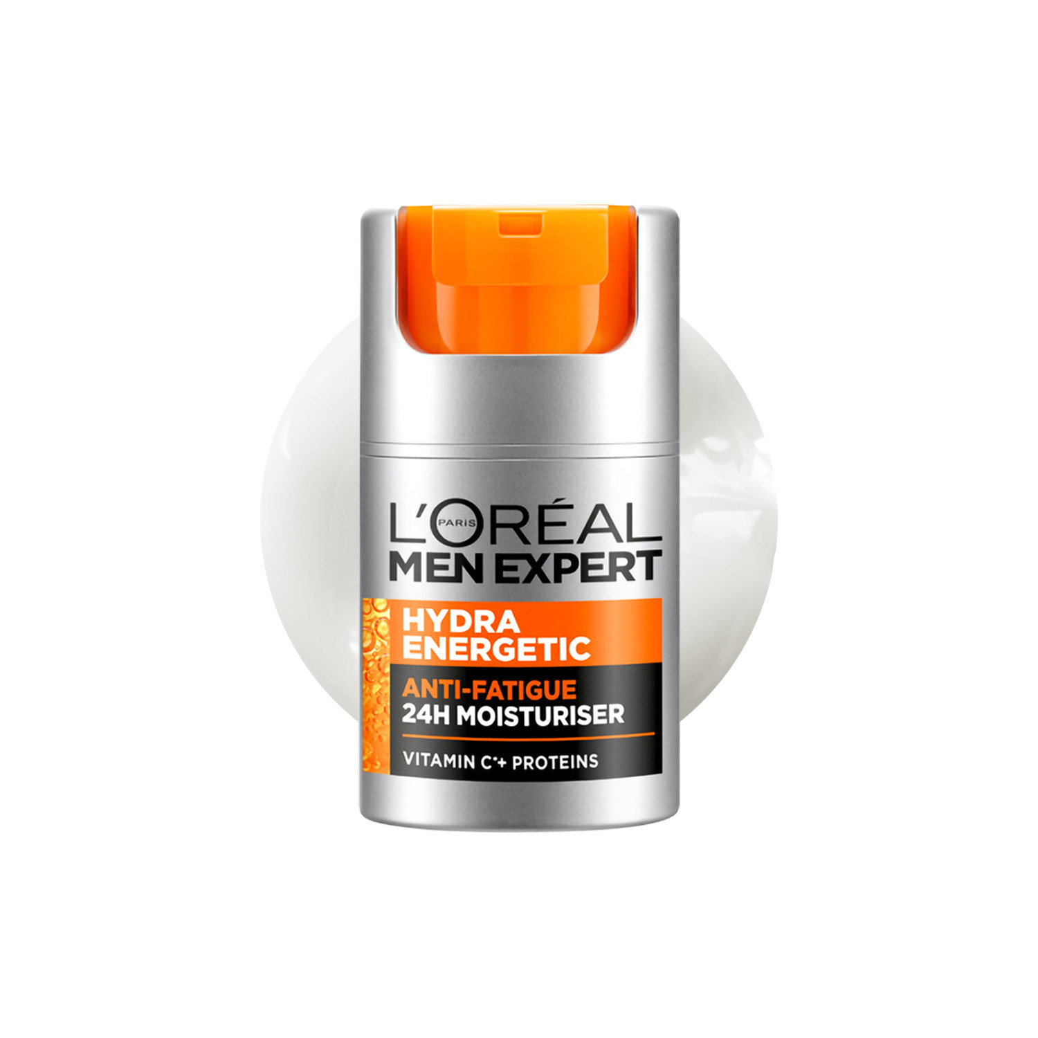 L'oréal Paris Hydra Energetic Anti-Fatigue Moisturiser 50Ml | 24H Moisturiser | Refreshes Skin | Brightens Look