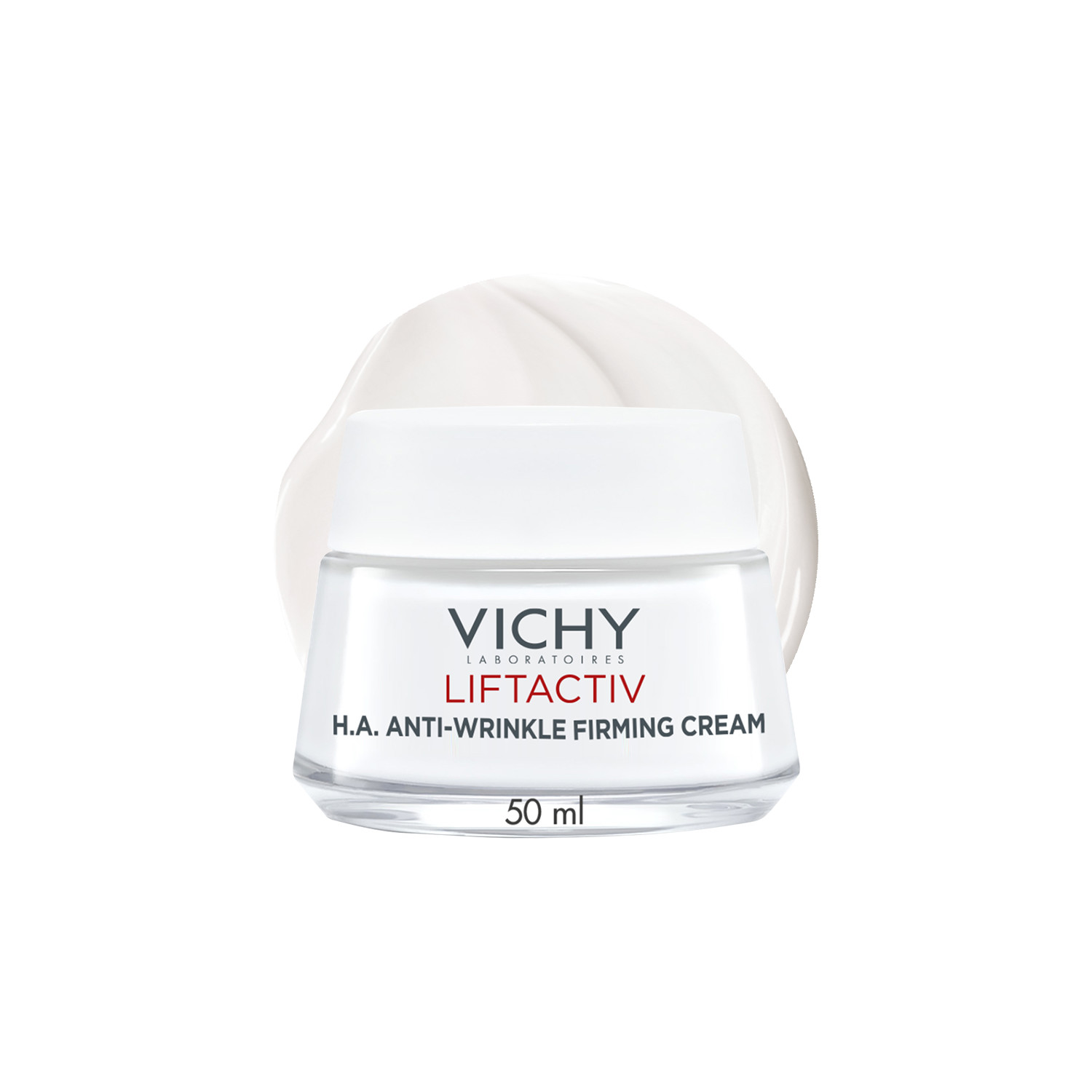 Vichy Liftactiv Hyaluronic Acid Firming Moisturiser – 50Ml | Deep Hydration | Plumps Skin | Smooths Fine Lines