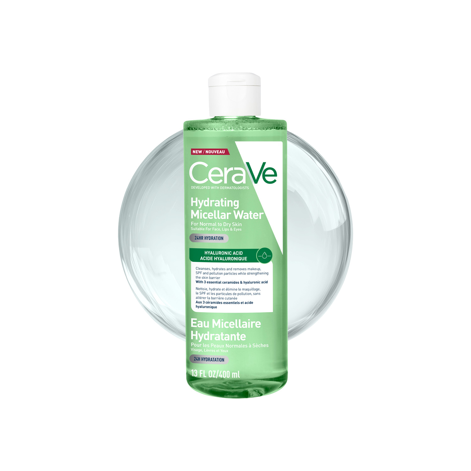 Cerave Hydrating Micellar Water 400Ml