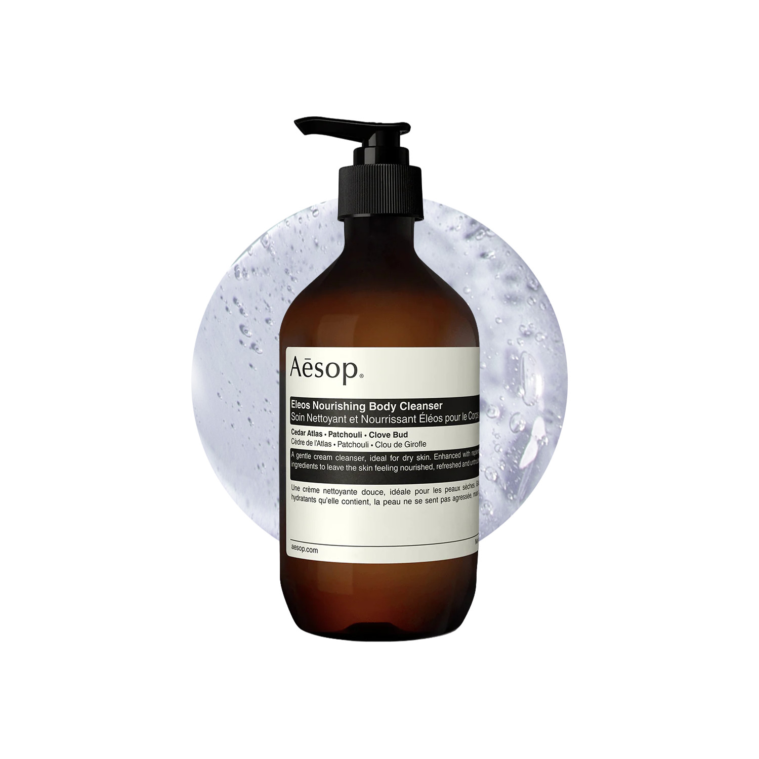 Aesop Eleos Nourishing Body Cleanser - 500Ml | Body Feels Refreshed & Nourished | Melts Away Impurities | Suitable For All Skin Types