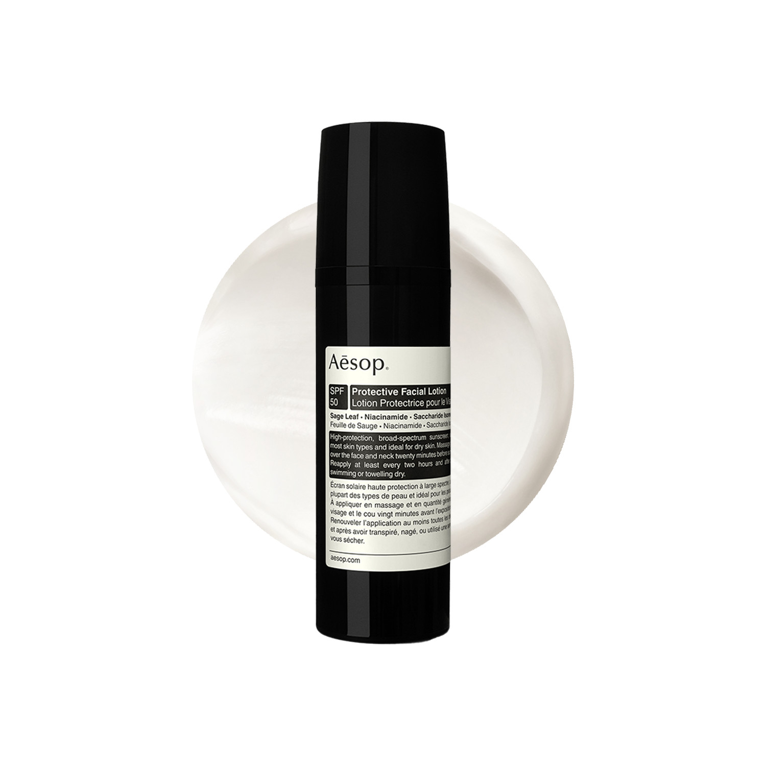 Aesop Protective Facial Lotion Spf50 – 50Ml | Daily Sun Protection | Lightweight Texture | Broad Spectrum Shield | Hydrates Skin