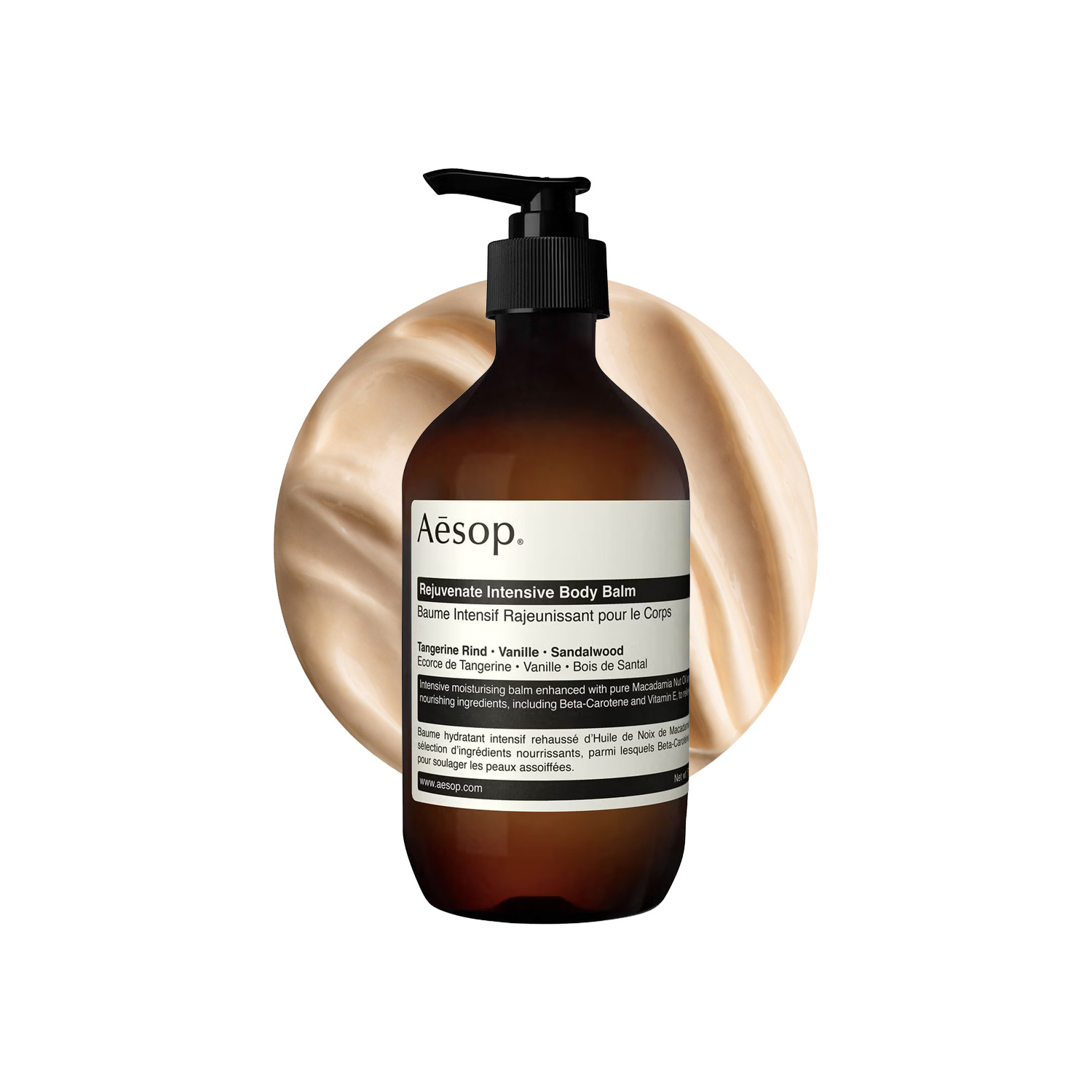 Aesop Rejuvenate Intensive Body Balm - 500Ml | Leaves Skin Moisturised & Nourished | Helps To Brighten The Skin & Target Inflammation