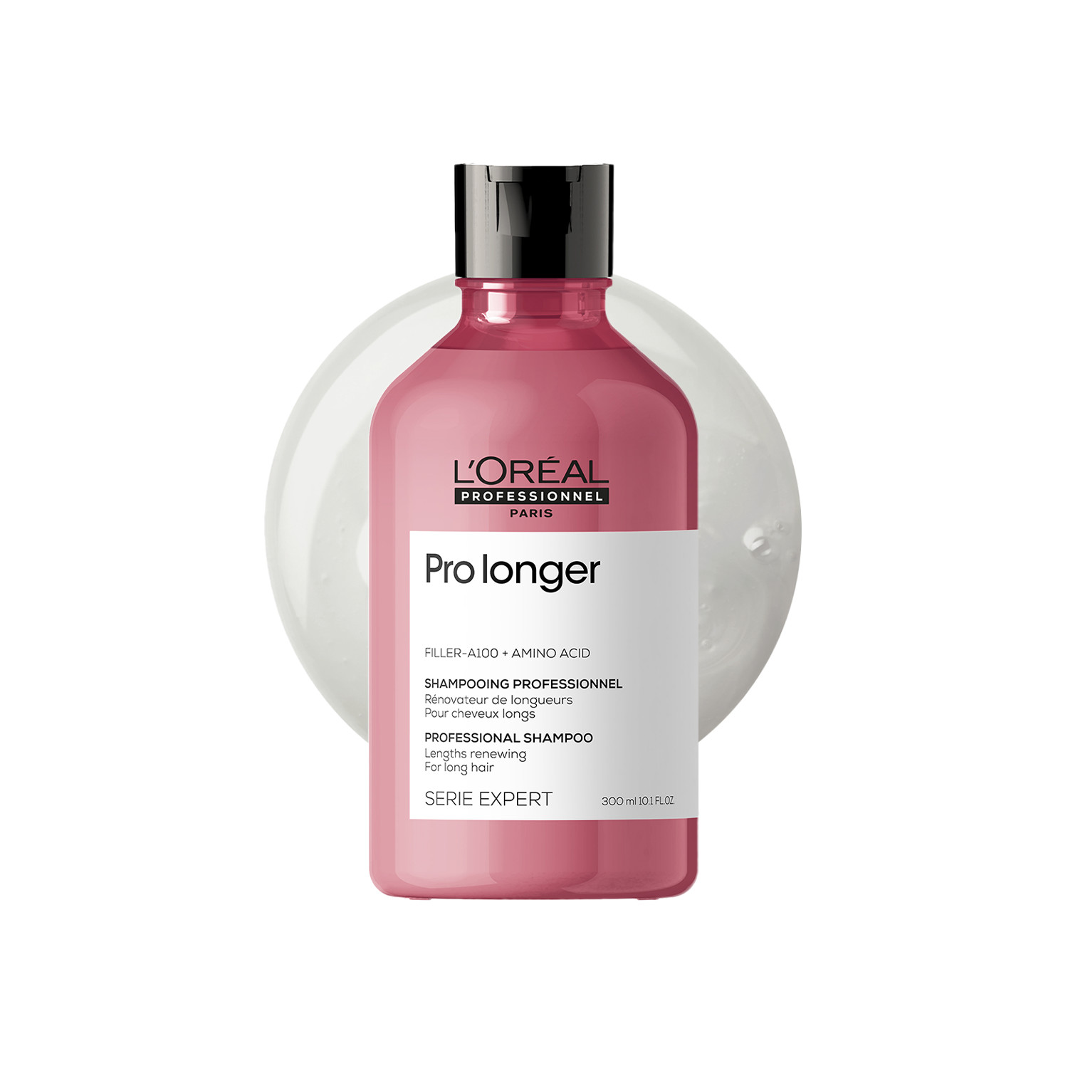 L’oréal Professionnel L'oréal Professionnel Pro Longer Shampoo - 300Ml | Filler-A100 Technology | Amino Acids | Reduces Breakage By Up To 94% | Adds Volume & Shine