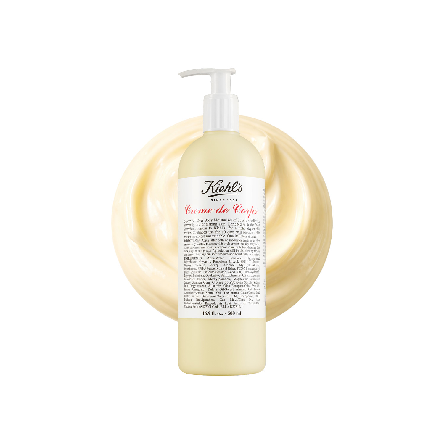Kiehl’s Kiehl's Creme De Corps Body Lotion 500Ml