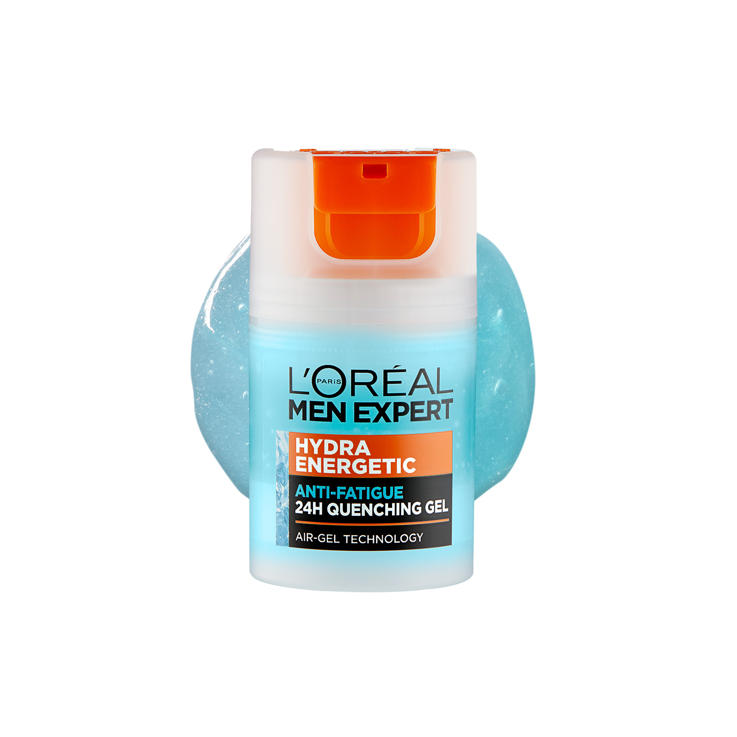 L'oréal Paris Men's Expert Hydra Energetic Anti-Shine Quenching Gel Moisturiser - 50Ml | Vitamin C | Caffeine | Glycerin | Controls Oil | Revitalises Skin