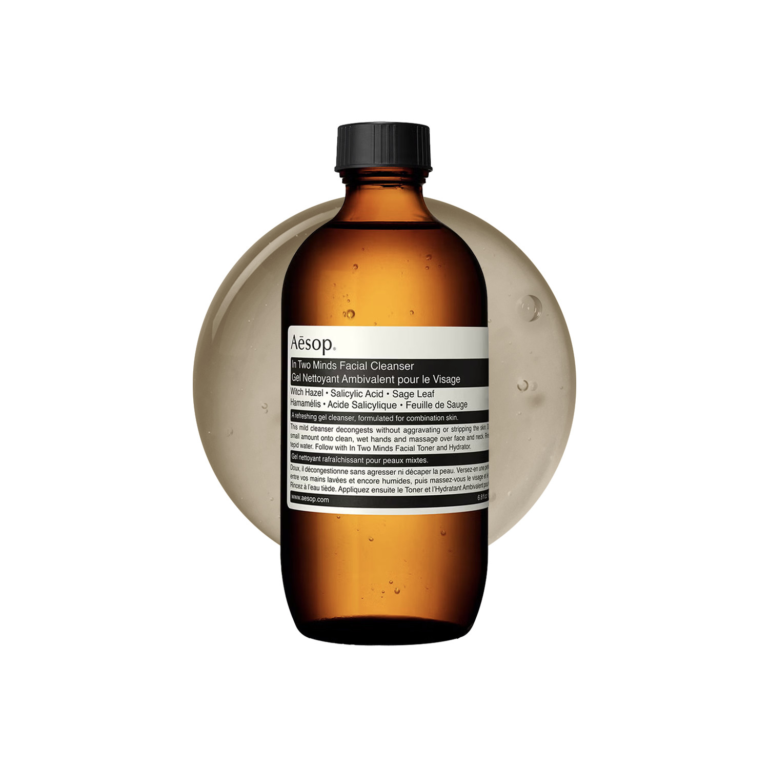 Aesop In Two Minds Facial Cleanser – 200Ml | Gently Cleanses | Removes Impurities | Non‑Stripping