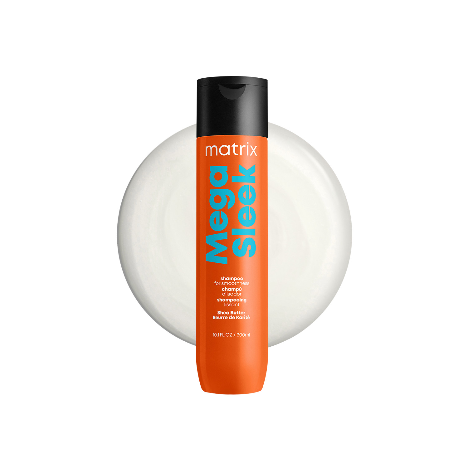 Matrix Mega Sleek Shampoo – 300Ml | Controls Frizz | Smooths Strands | Adds Shine