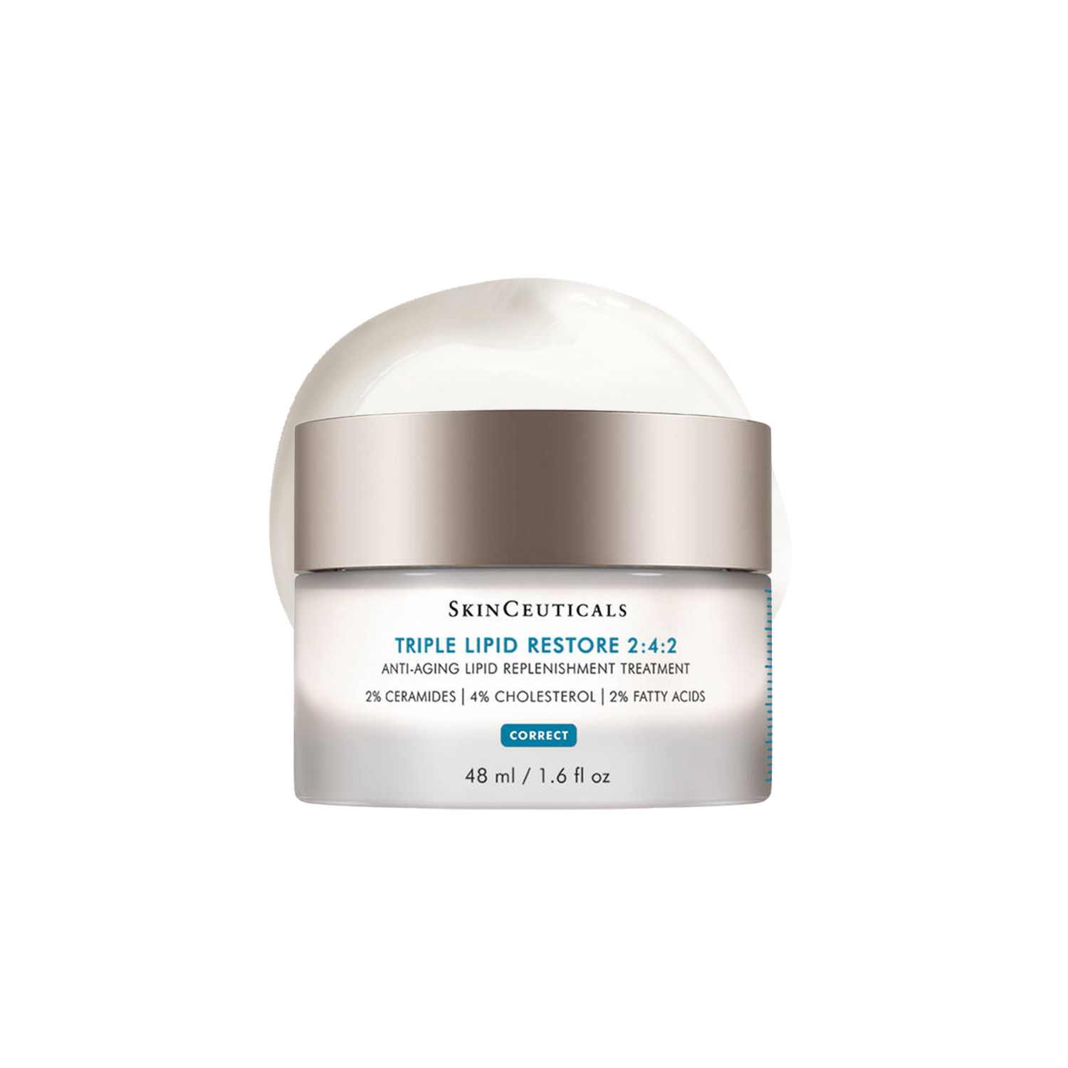 Skinceuticals Cream Triple Lipid Restore 2:4:2 – 48Ml | Long‑Lasting Hydration | Smooths Texture | Boosts Radiance