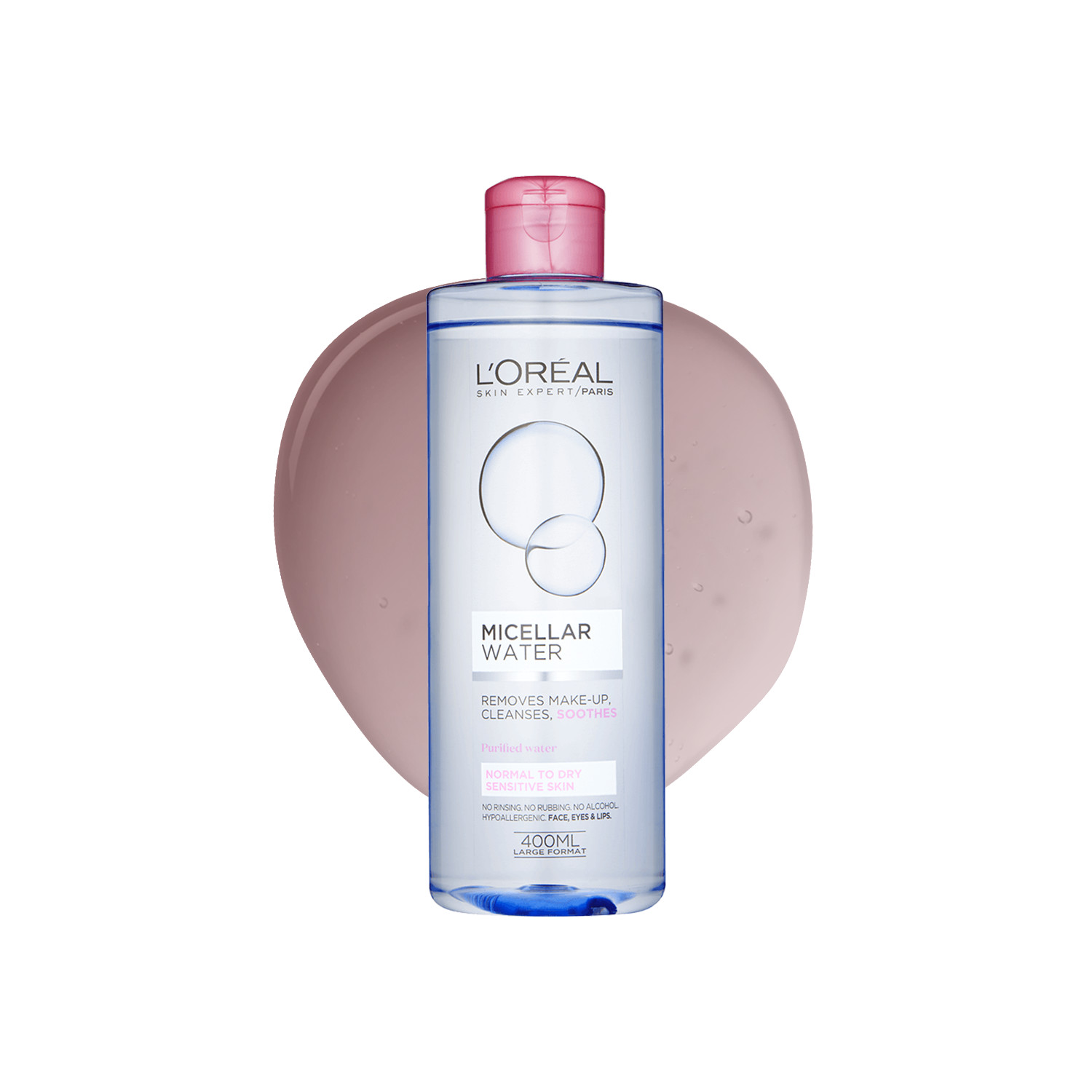 L'oréal Paris Micellar Water Makeup Remover – 400Ml | Removes Makeup | Refreshes Skin | Gentle Daily Care