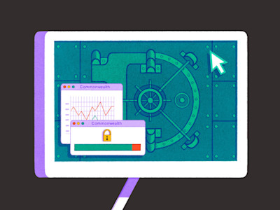 a computer displays the process of vetting vendors to perform due diligence